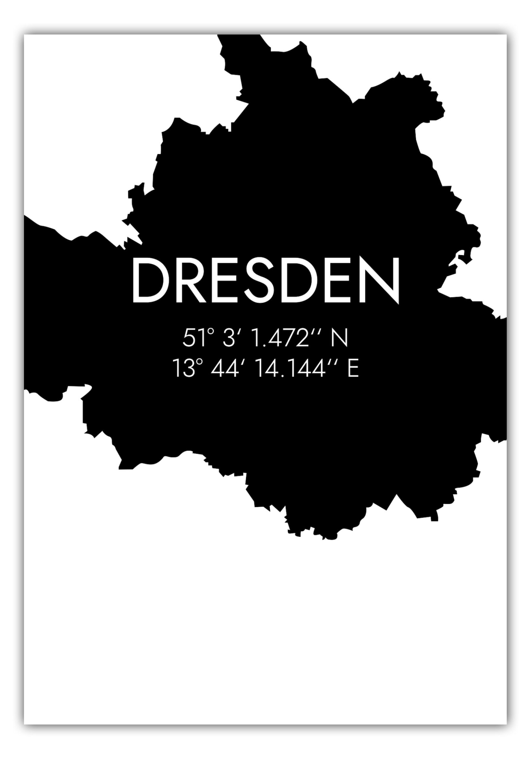 MOTIVISSO Poster Dresden Koordinaten #5