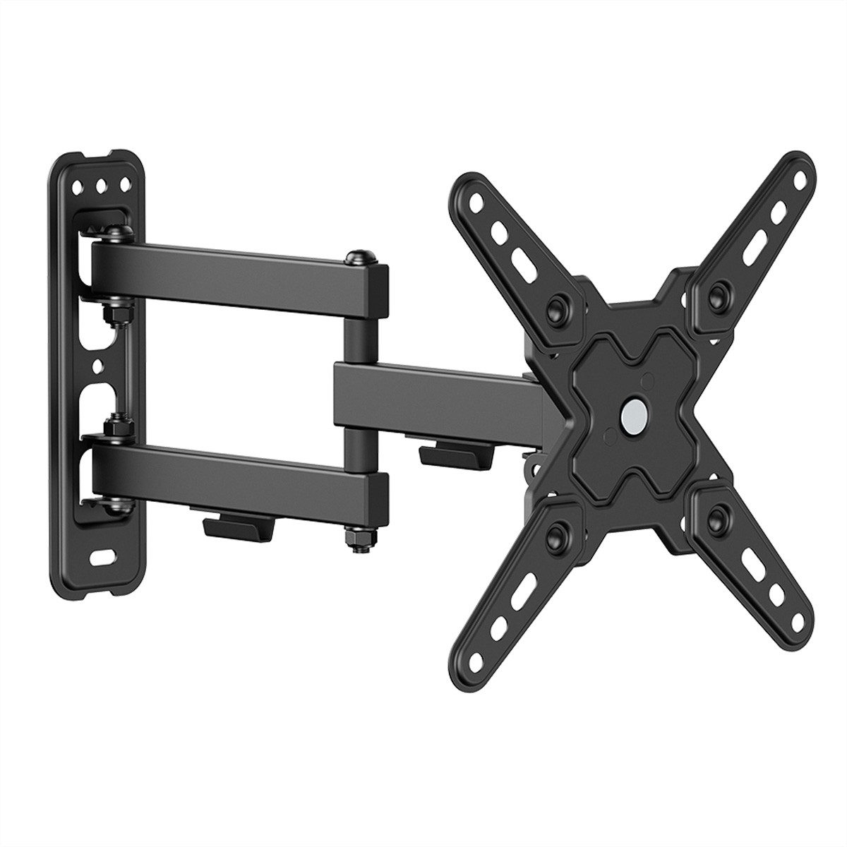 VALUE Monitor-Halterung TV-Wandhalterung, 3 Drehpunkte, (bis 43 Zoll, 13-43 Zoll, bis 20 kg)
