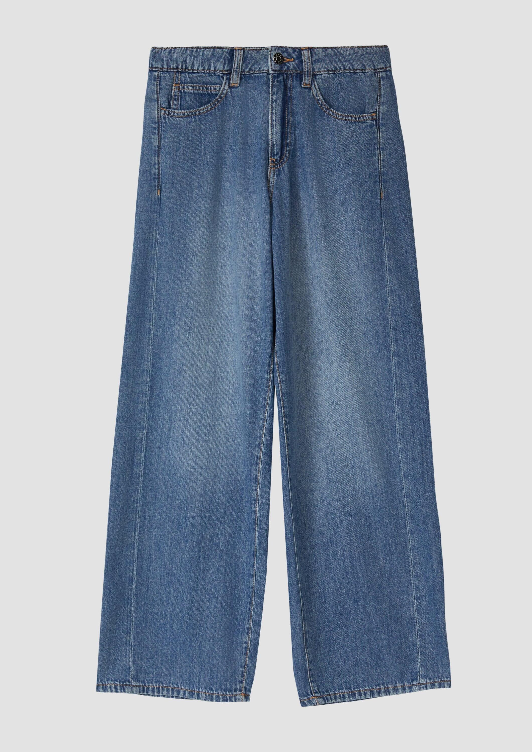 s.Oliver Weite Jeans Jeans-Hose BIGGY Jeans Biggy / Regular Fit / Mid Rise / Wide Leg