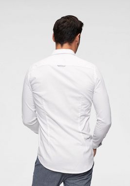 TOM TAILOR Langarmhemd mit Button-down-Kragen