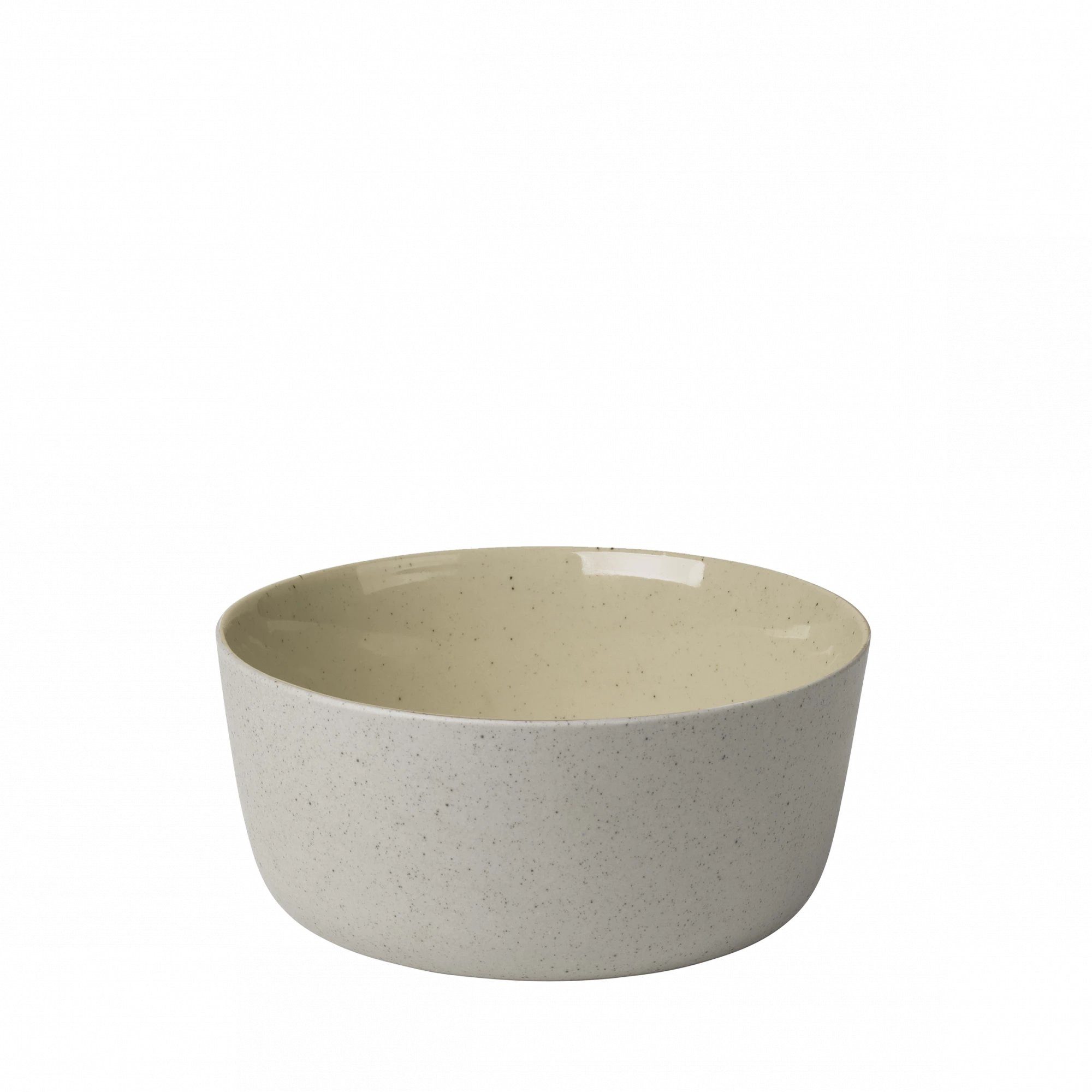 blomus Schale -SABLO- Designer-Schalen: Hochwertige gesprenkelte Optik, Steingut, (1-tlg), Spülmaschinengeeignet, Mikrowellengeeignet, Farb- & Größenauswahl