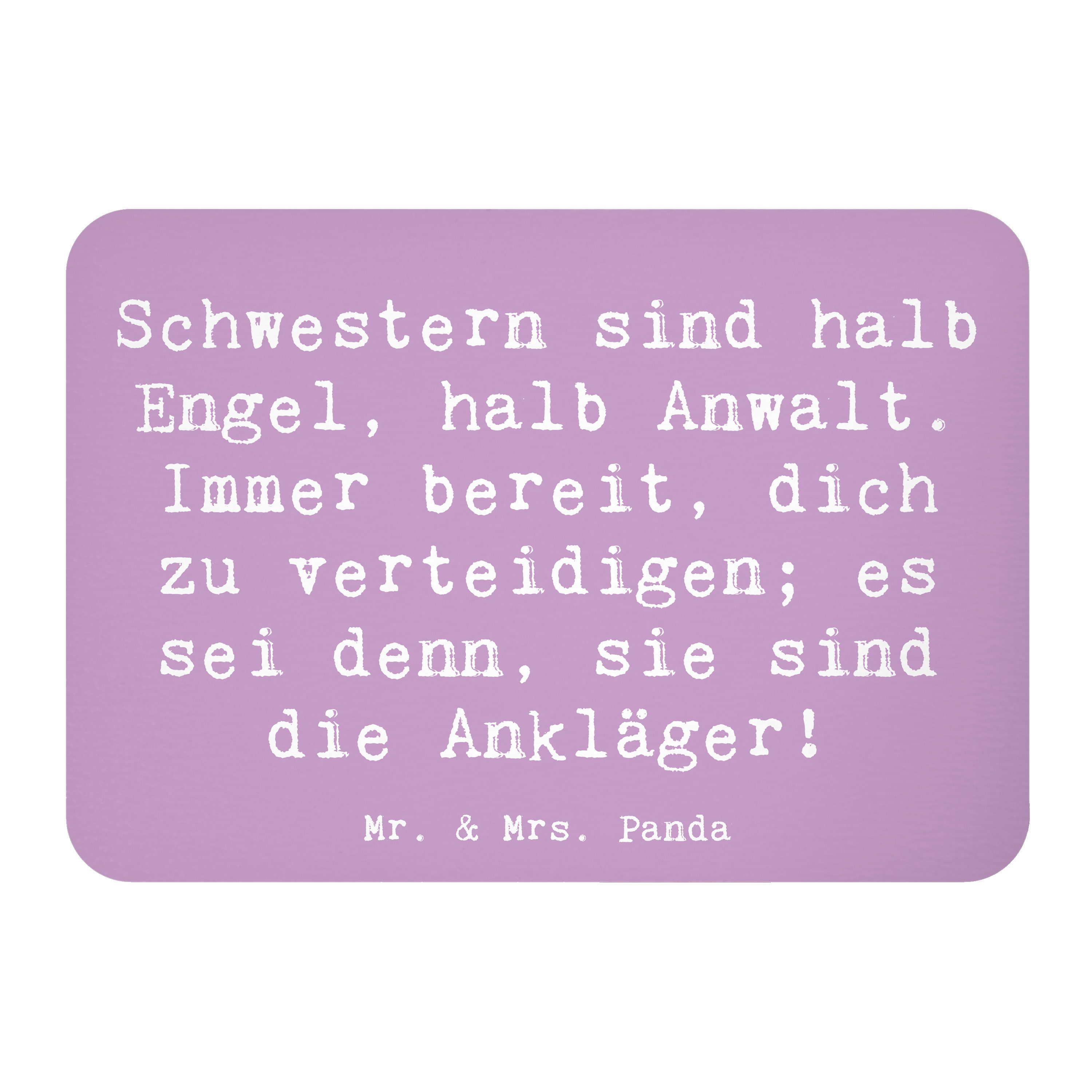 Magnet Spruch Schwesternwunder - Lavendeltraum - Geschenk, Verteidigung, lie