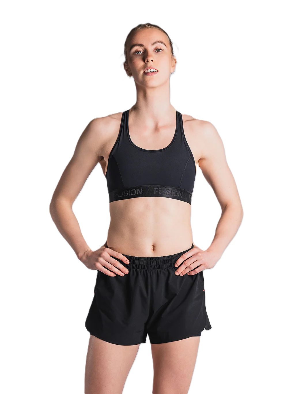 Fusion Laufshorts FUSION C3 Run Shorts Damen (Black)
