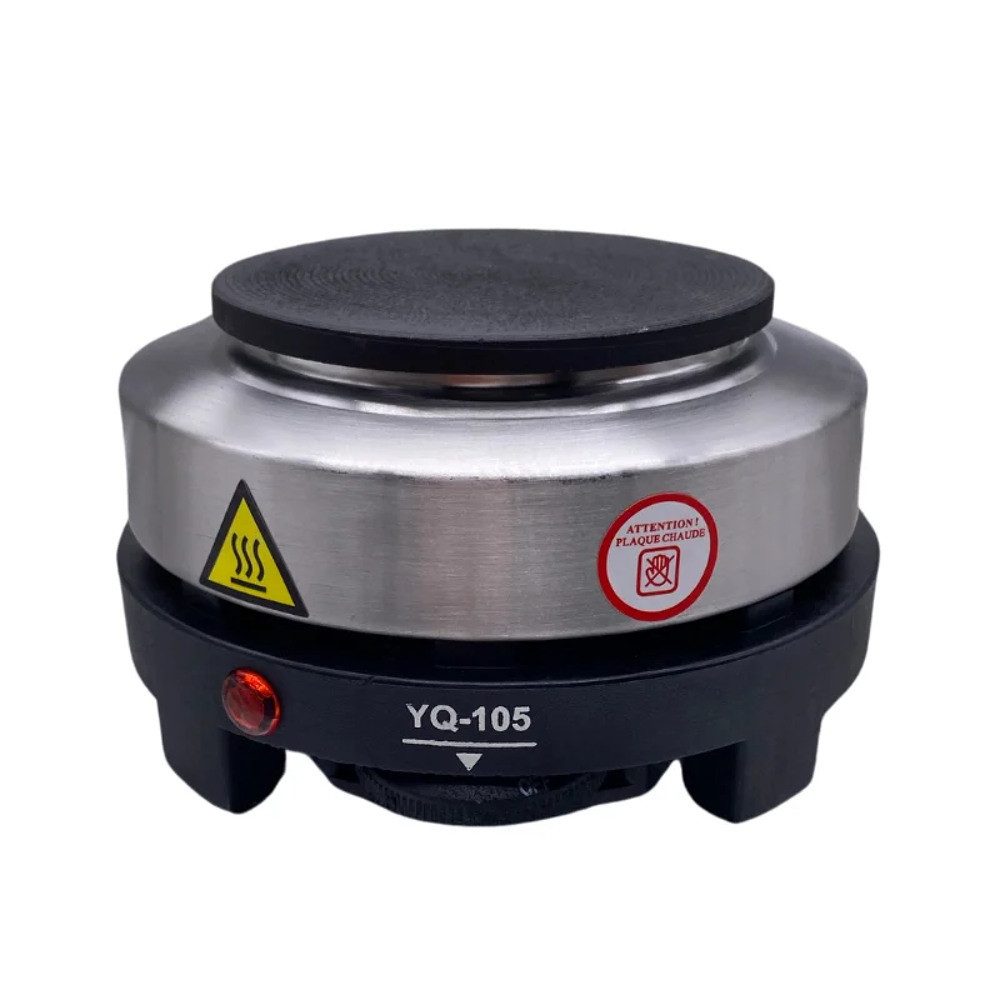 emeco Einzelkochplatte Elektrische Kochplatte Einzeln Herd Platte 500W Gusseisen Kochfeld 18