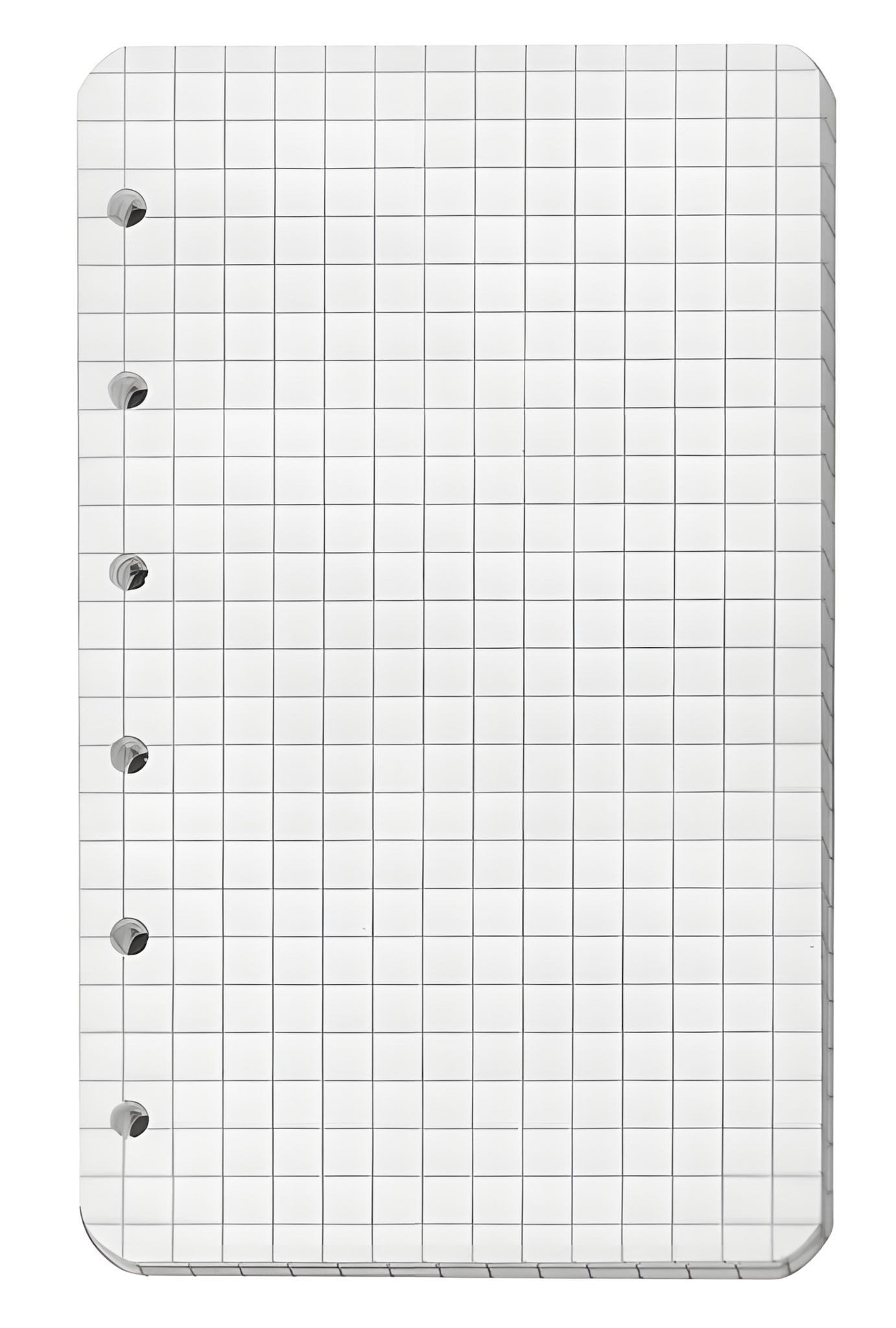 VELOFLEX Ringbuchmappe VeloflexRingbucheinlage A7 kariert