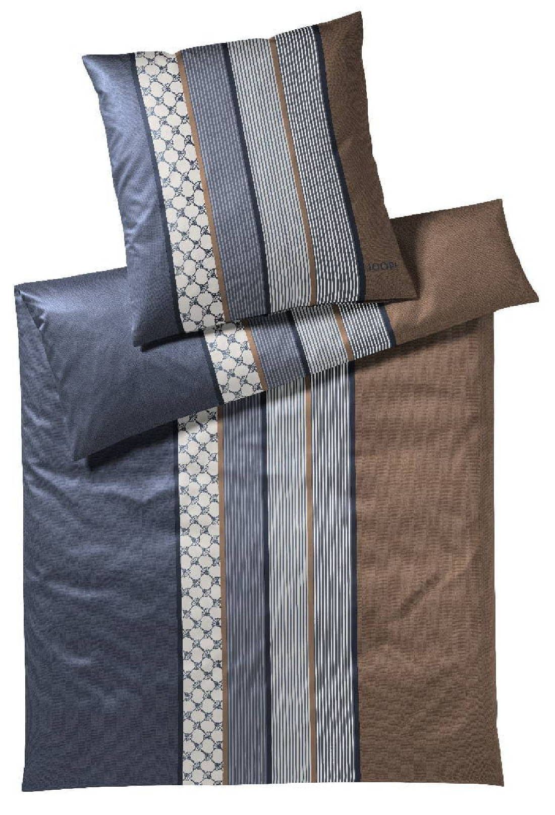 JOOP! Bettwäsche Cornflower Stripes, 100% Baumwolle günstig online kaufen