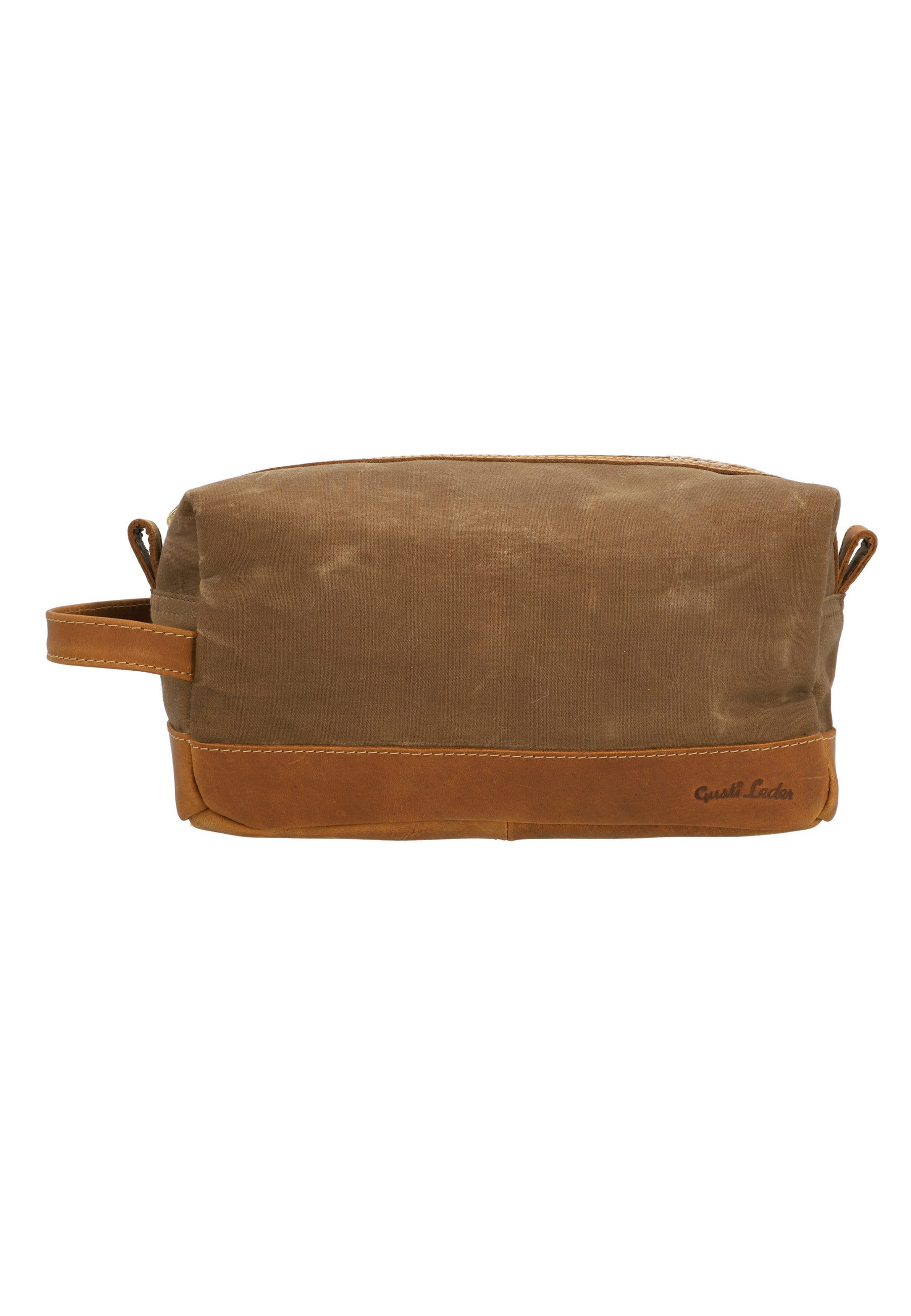 Gusti Leder Kulturbeutel Gusti Leder Waschtasche Myra (1-tlg)