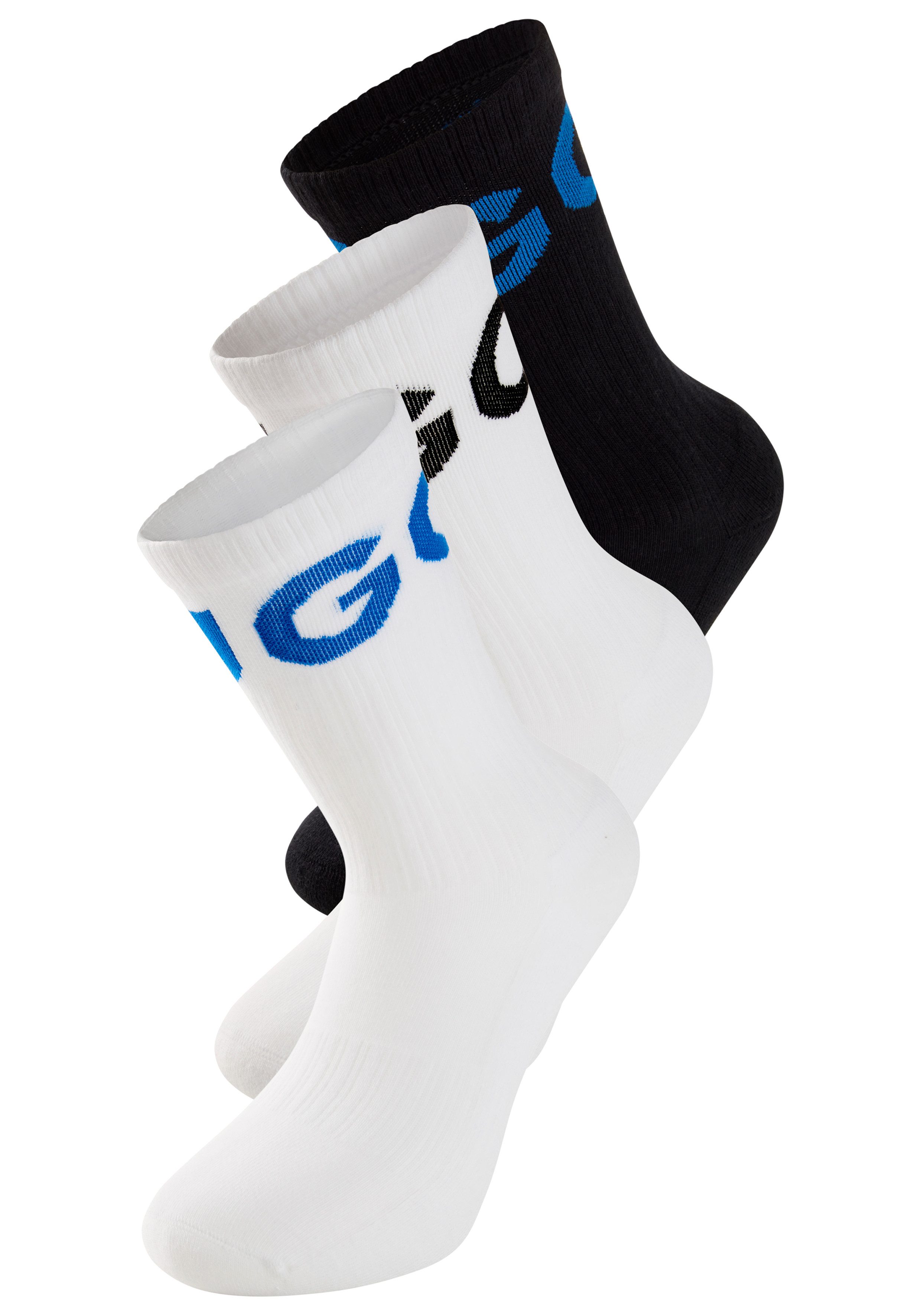 HUGO Freizeitsocken 3P QS ICONIC CC 1 (Packung, 3-Paar, 3er) mit HUGO Logos günstig online kaufen