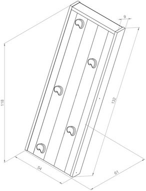 AXI Kletterwand, für Spielhäuser