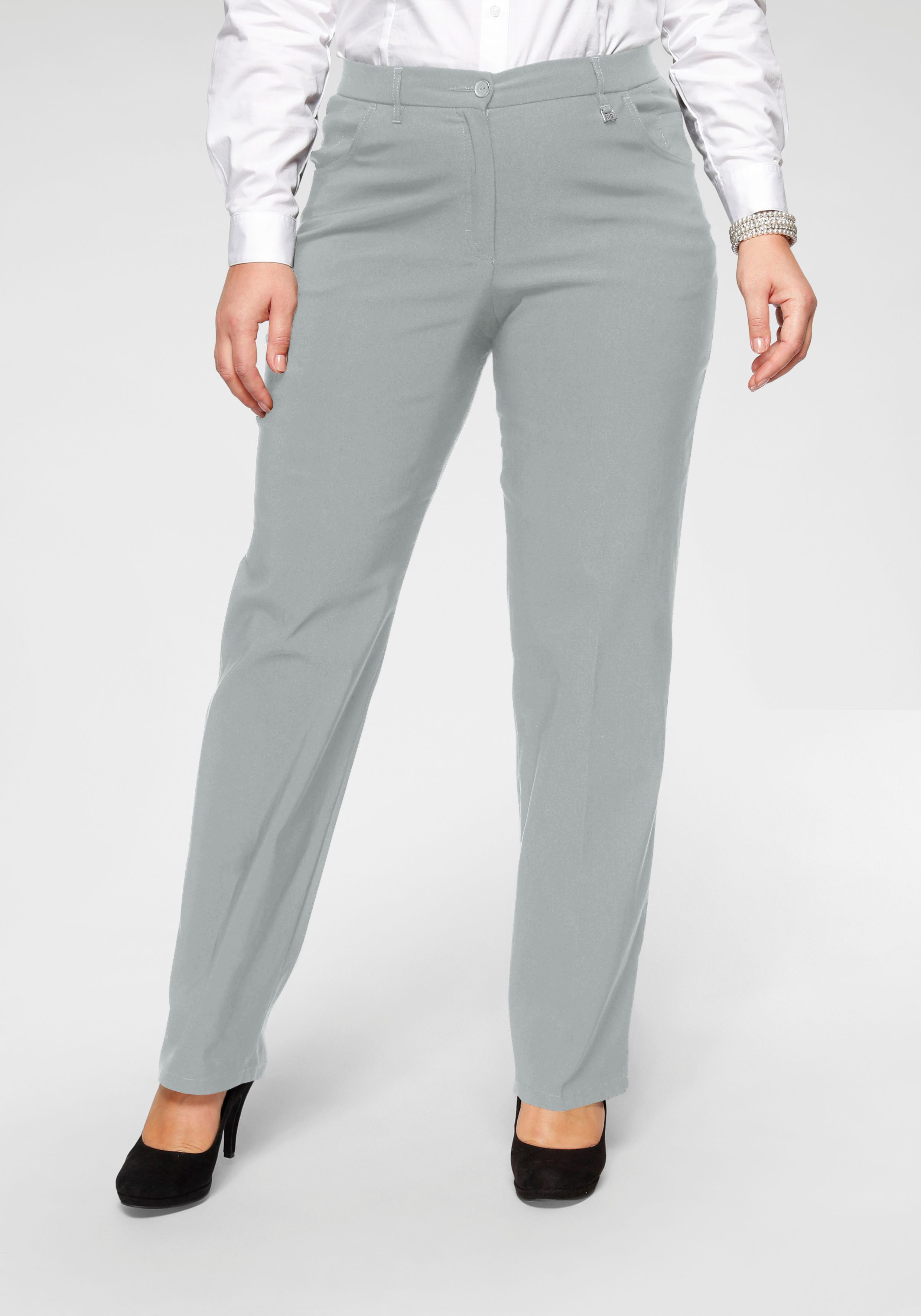 KjBRAND Stretch-Hose Babsie Bengaline: Bequemer Oberschenkel günstig online kaufen