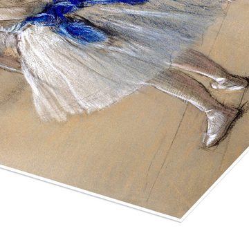 Posterlounge Poster Edgar Degas, Tänzerin beim Binden der Schleife, Malerei