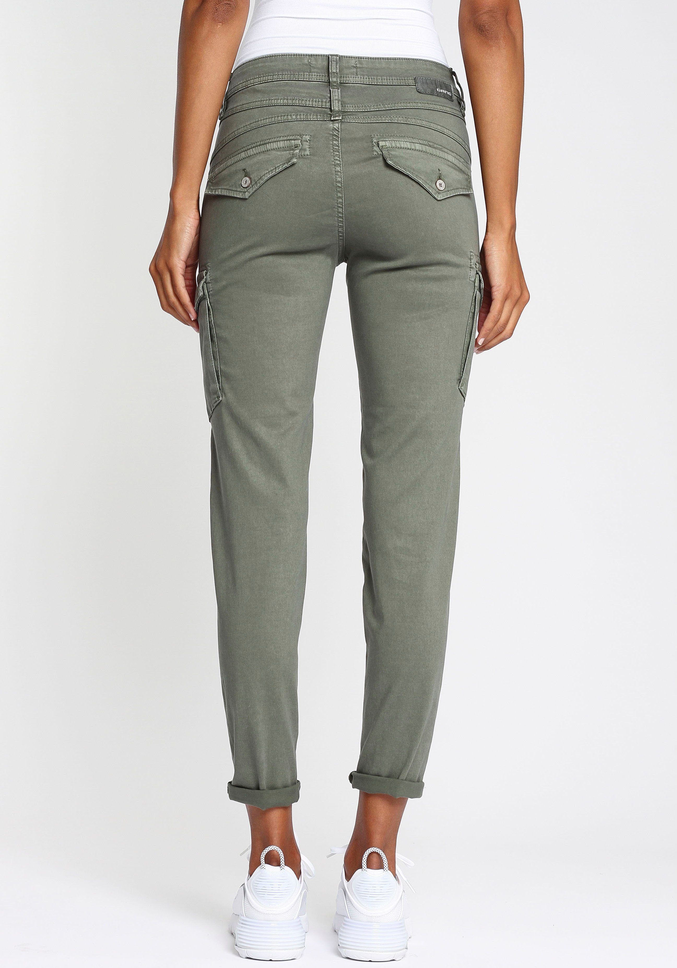 GANG Cargohose 94AMELIE mit aufgesetzten Cargotaschen