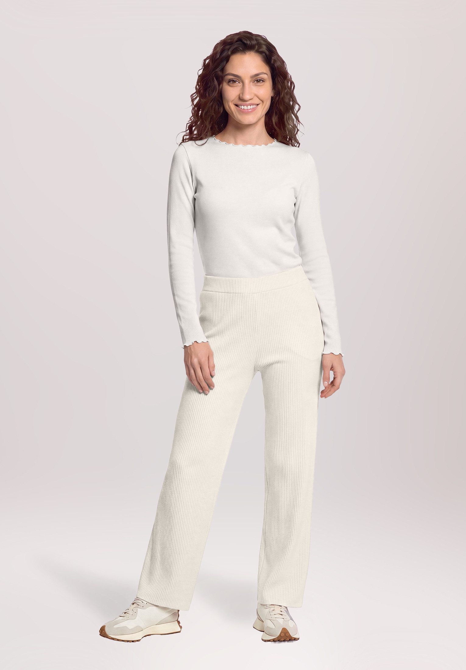 Cartoon Kurzarmshirt Damen mit Kragen (1-tlg)