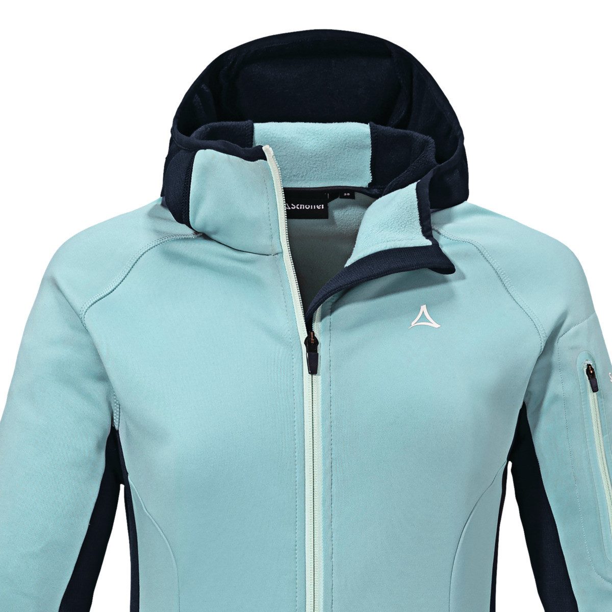 Schöffel Fleecejacke Lodron Damen Strickjacke, Übergangsjacke, Sweatjacke, Outdoorjacke, Wanderjacke