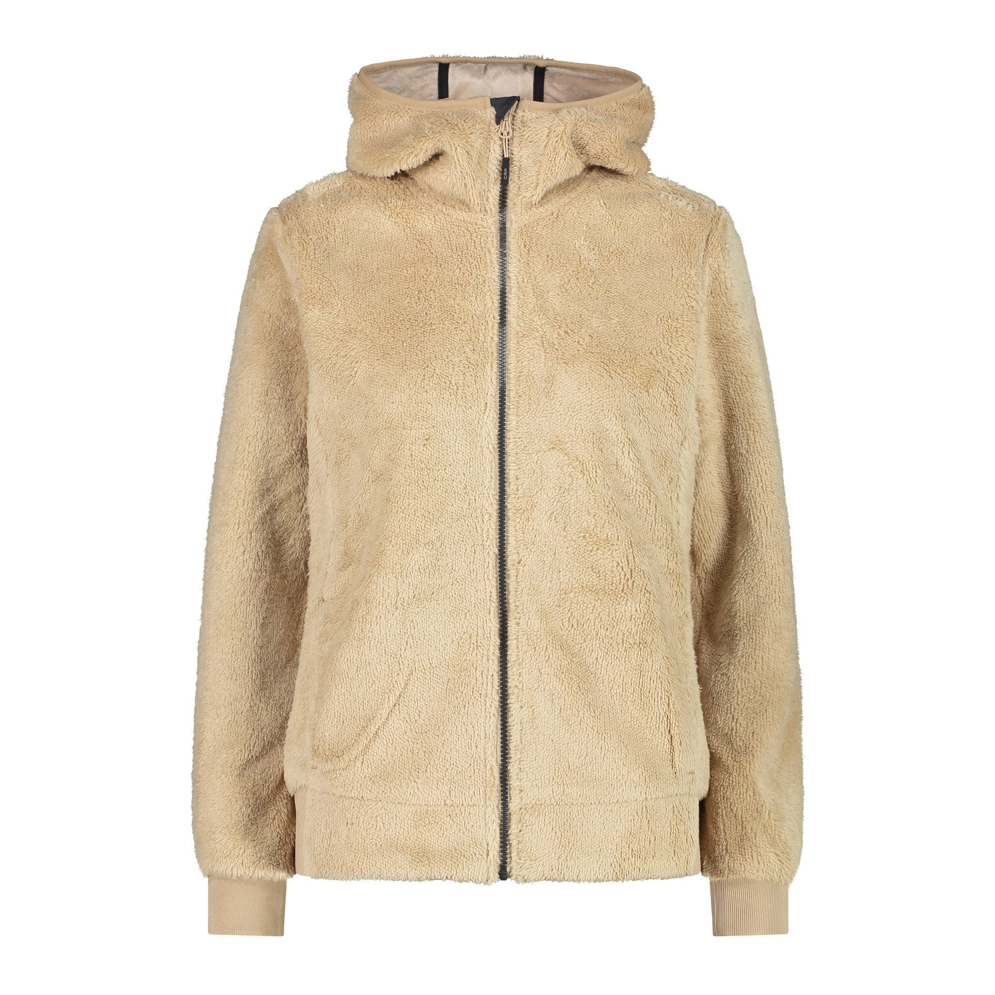 Fleecejacke CMP Damen Fleecejacke Woman Jacket Fix Hood 33P2256