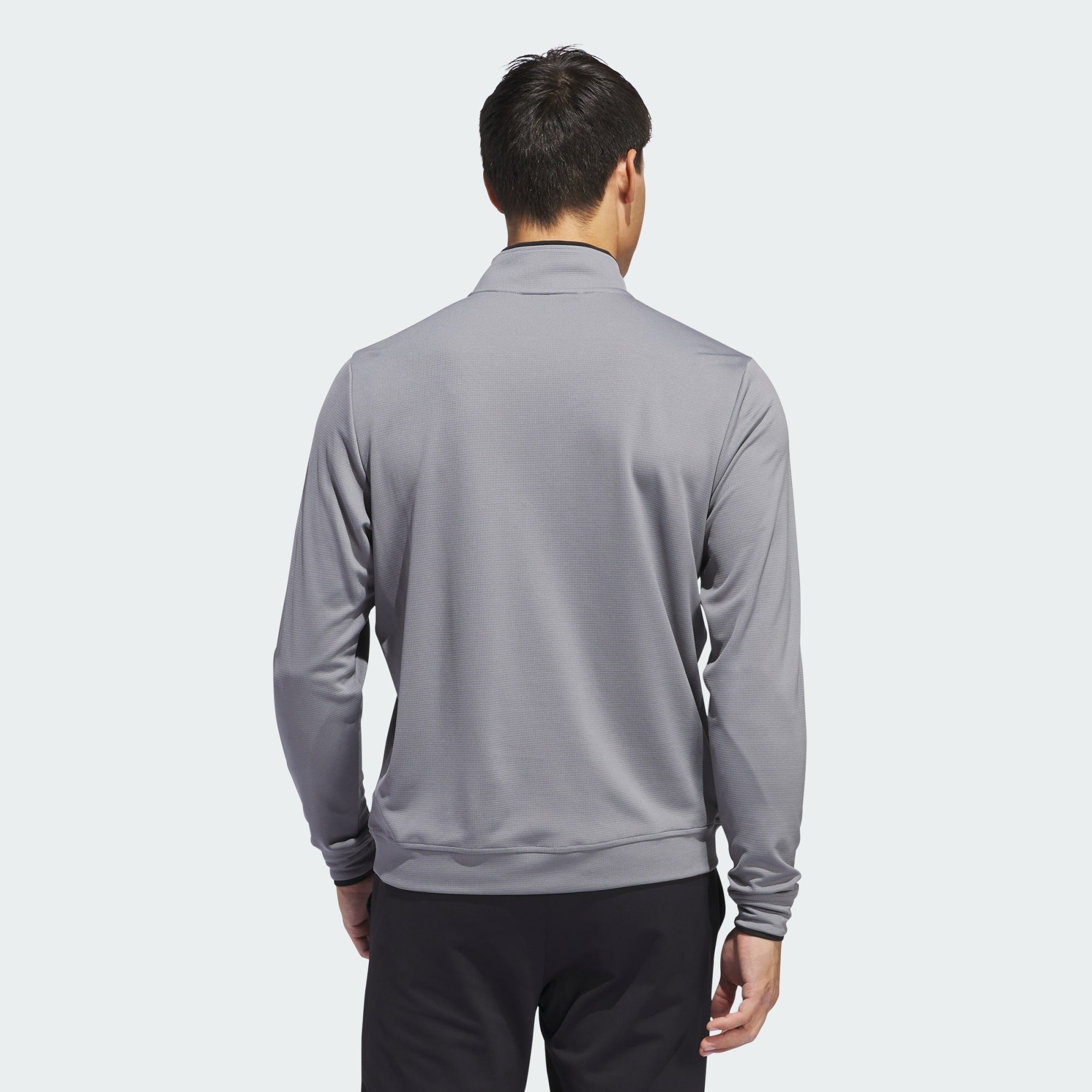 adidas Funktionsshirt HALF-ZIP OBERTEIL Grey Performance LIGHTWEIGHT Three