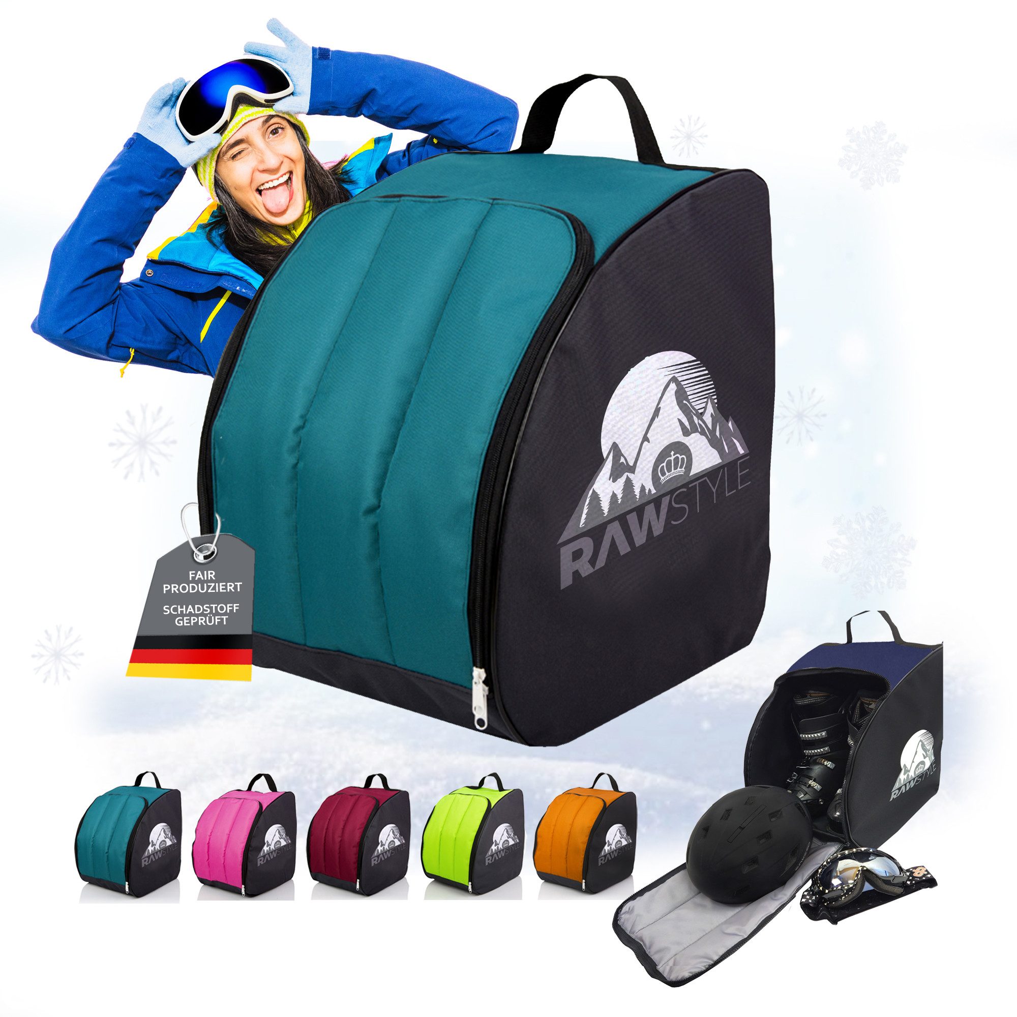 BambiniWelt by Rafael K. Skitasche Skischuhtasche Skischuh-Rucksack wasserd günstig online kaufen