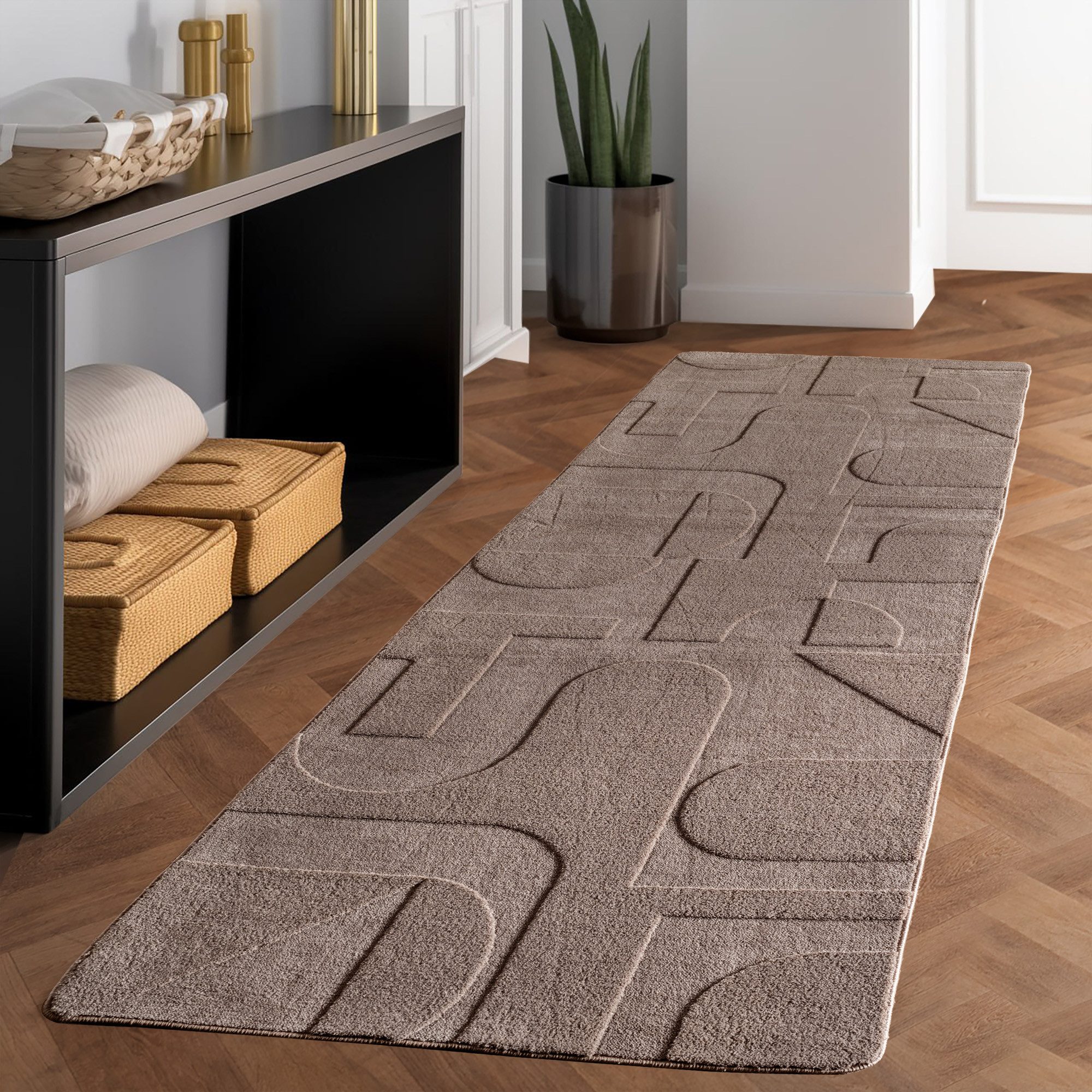 Carpettex Designteppich Unicolor - Einfarbig, Rechteckig, Höhe: 12 mm, Kurz günstig online kaufen