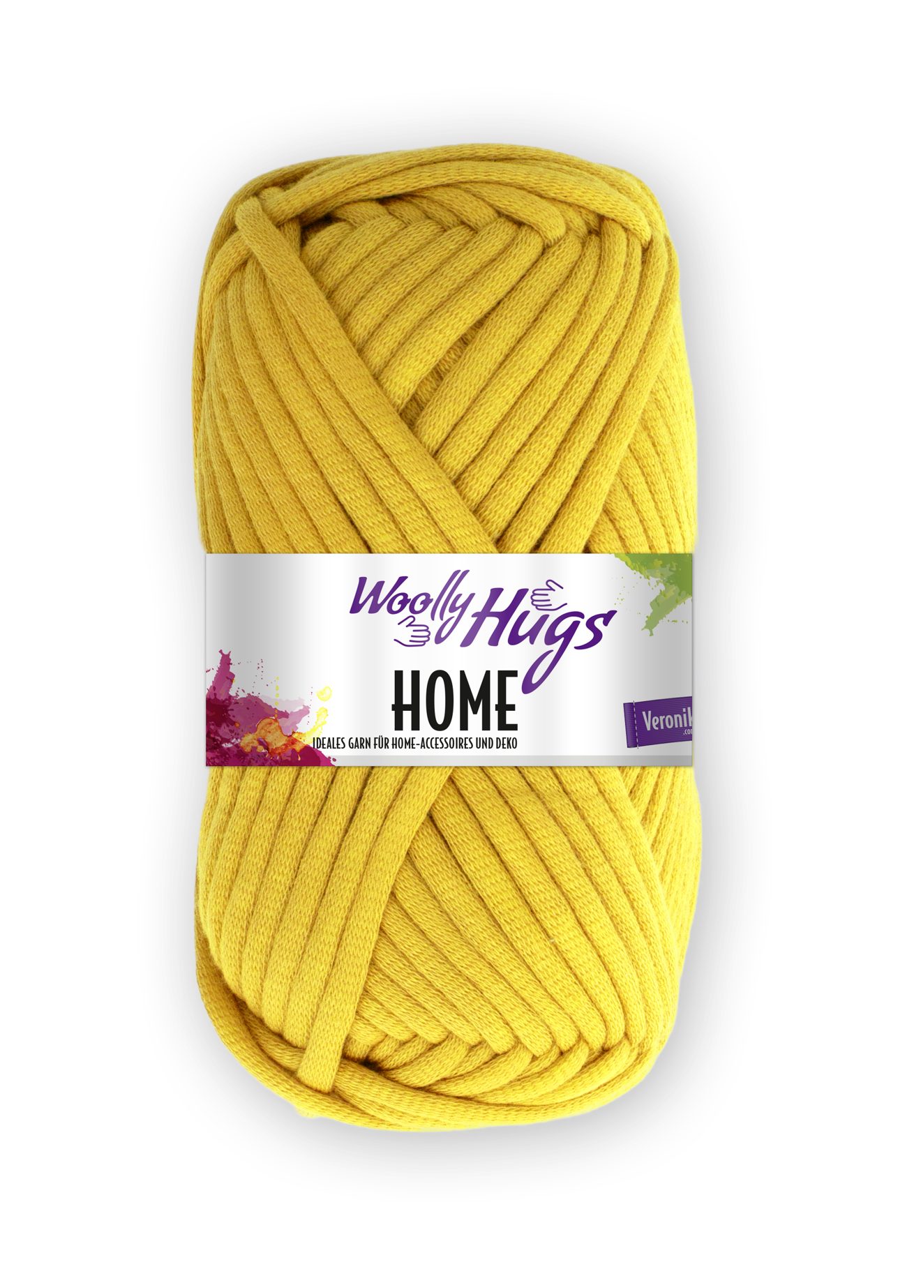Woolly Hugs Woolly Hugs HOME Häkelwolle, 57 m (Home Garn – das ultimative Garn für trendige Home-Deko), 100 g