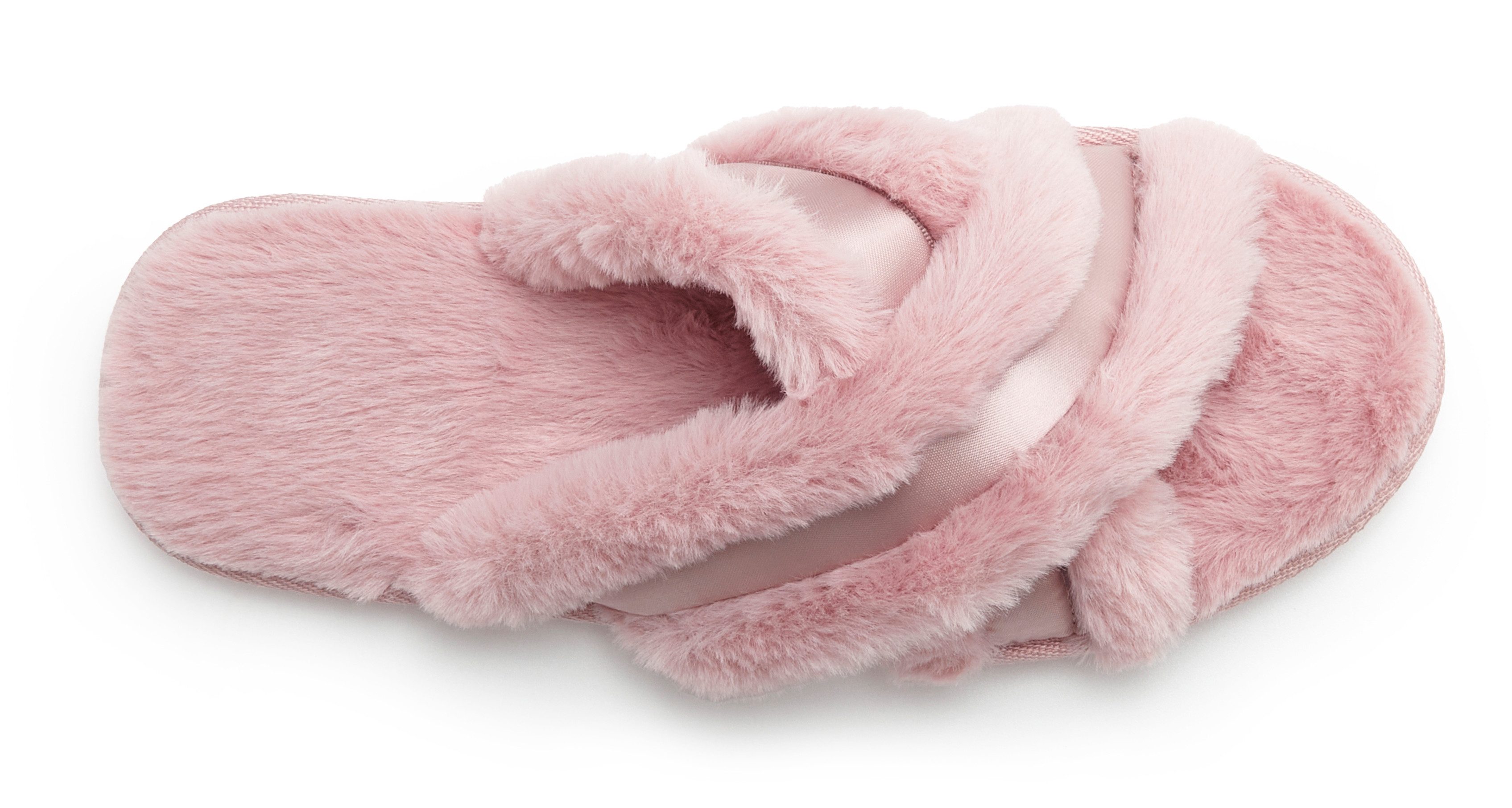 Vivance Dreams by Lascana Hausschuh, Pantoffel, Mule, offener Schuh, Pantolette mit Kreuzbandage VEGAN