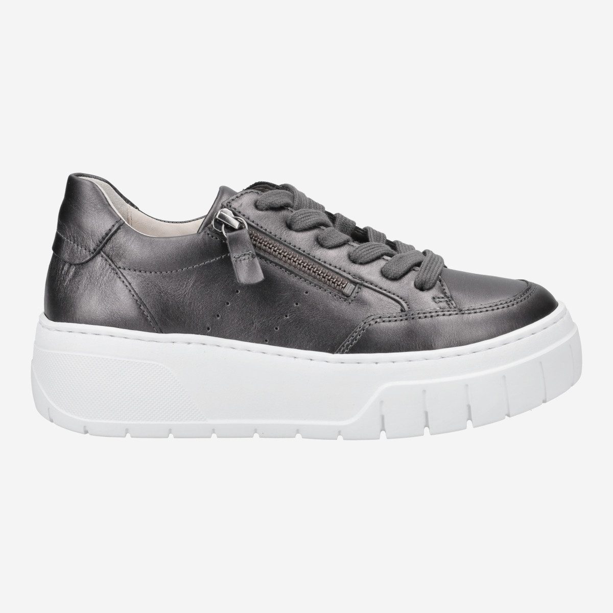Gabor 3.220.69, Sneaker in Silber für Damen Sneaker