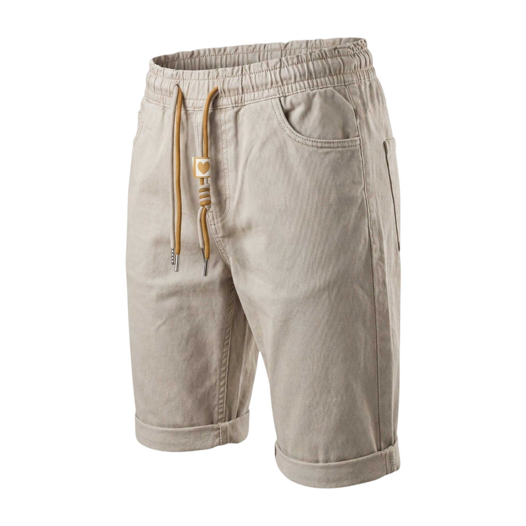 OriginalYou Bermudas Damen Jeans Shorts Mom Fit Sommer Stretch Bermuda Denim-Optik Elastikbund, erhältlich von Größe 34 bis 48