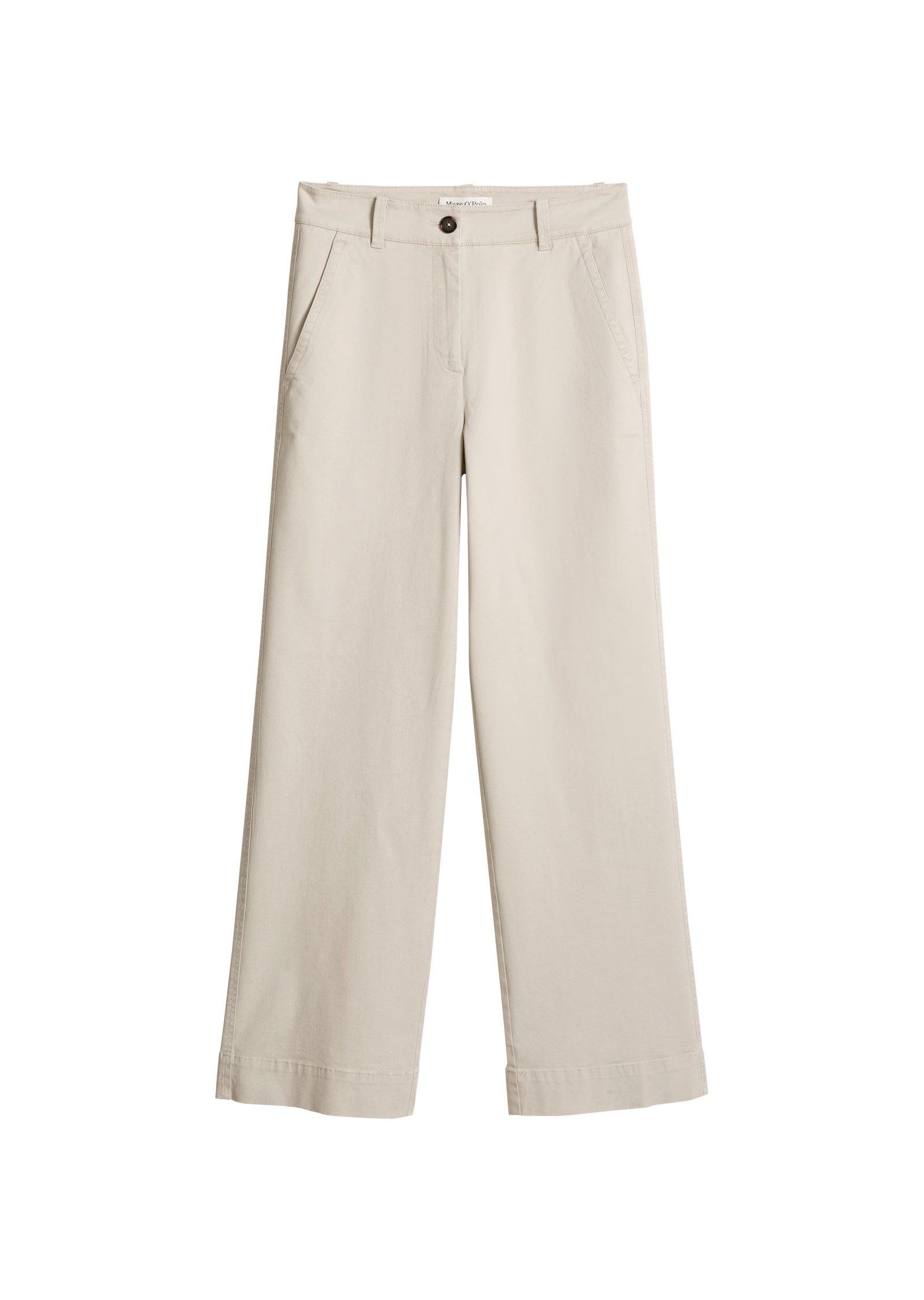 Chinohose aus Brushed Cotton Twill