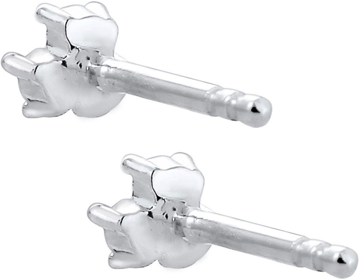 Elli Paar Ohrstecker Schmuck Geschenk Silber 925 Ohrringe, mit Glasstein – Bild 3 von 5