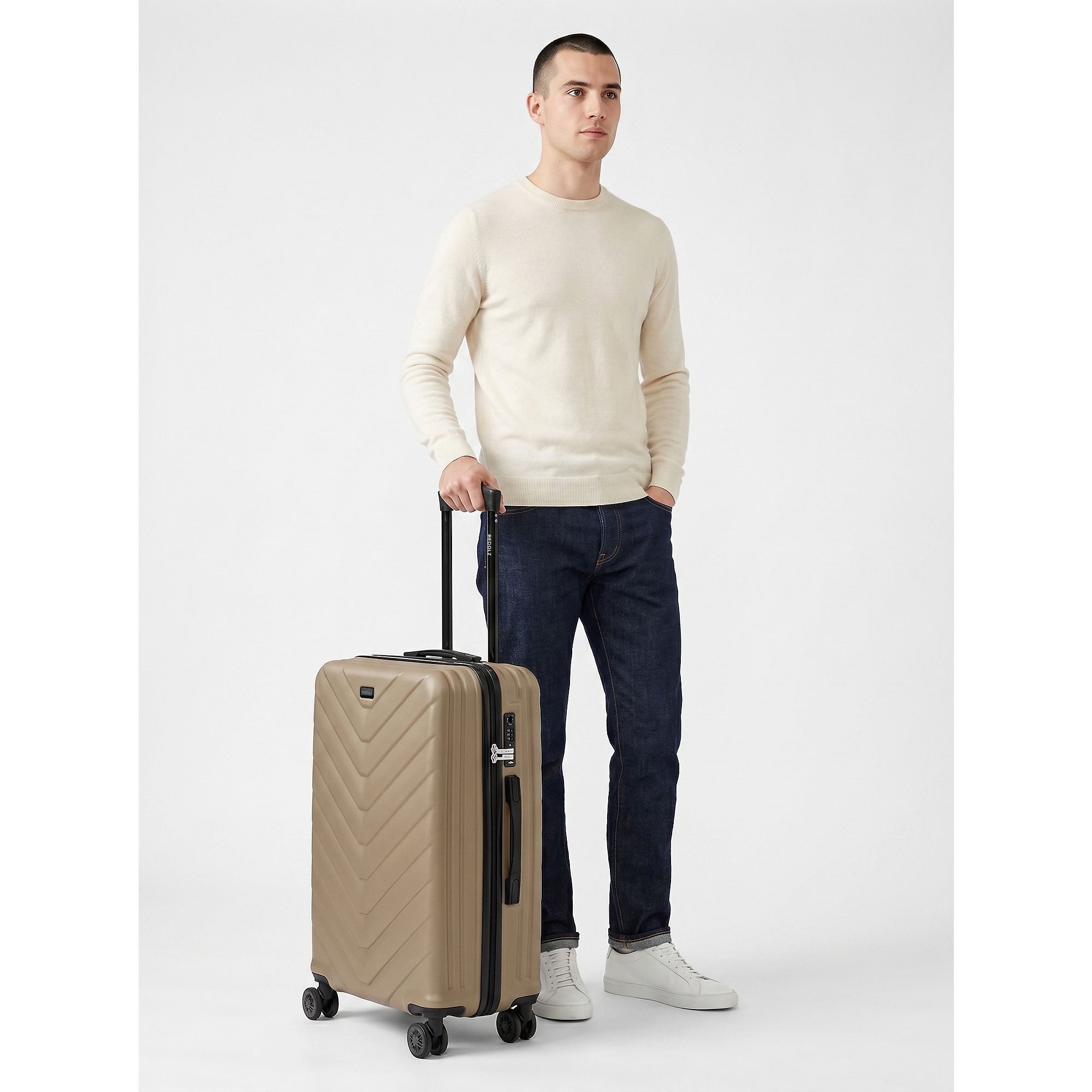 Redolz Hartschalen-Trolley Essentials 07, 4 Rollen, ABS