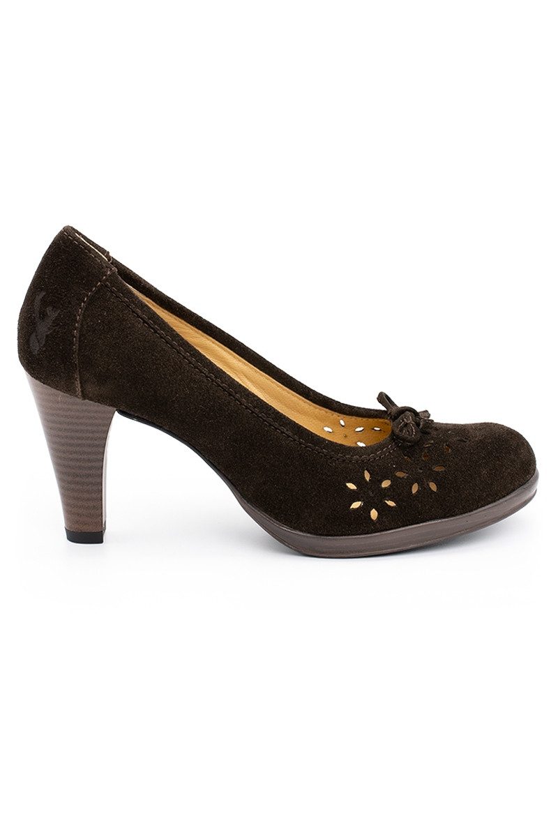 Spieth & Wensky Trachtenpumps - JENA - rot, ruß Pumps