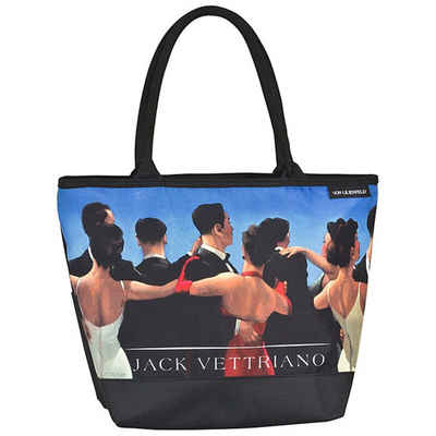 von Lilienfeld Shopper Tasche Jack Vettriano Walzer Kunst Motiv Shopper, Kunstdruck auf der Vorderseite
