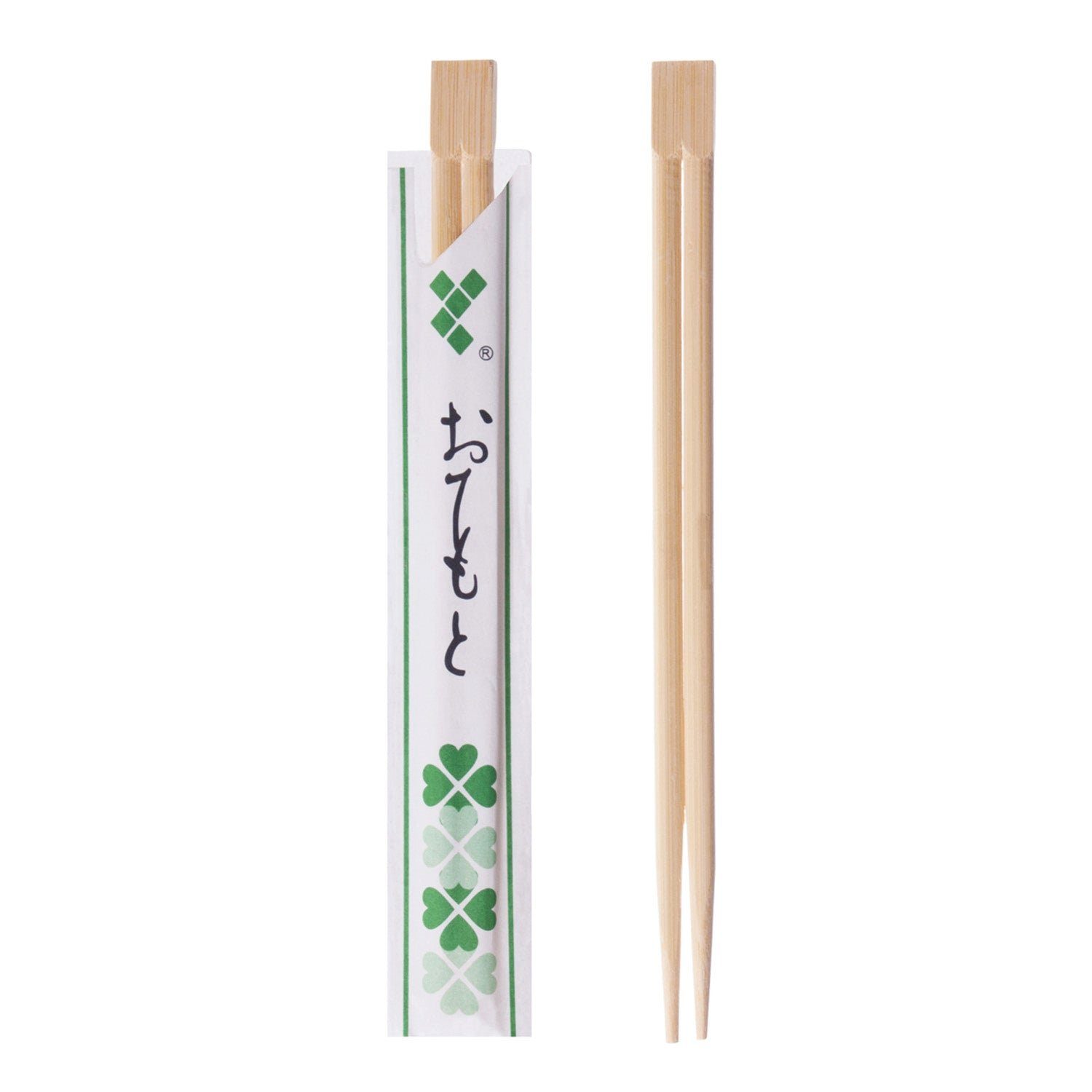wisefood Einwegbesteck-Set Holz Essstäbchen - 21 cm einzeln verpackt (500-tlg), Holz
