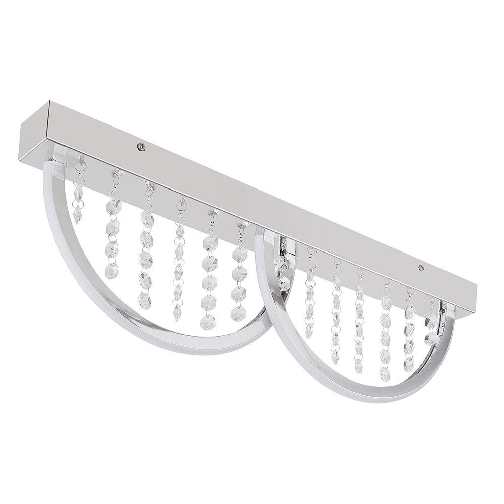 LED-Leuchtmittel Designleuchte verbaut, fest Küche LED etc-shop Warmweiß, Dimmbar Fernbedienung Deckenlampe Deckenleuchte Farbwechsel, Deckenleuchte,