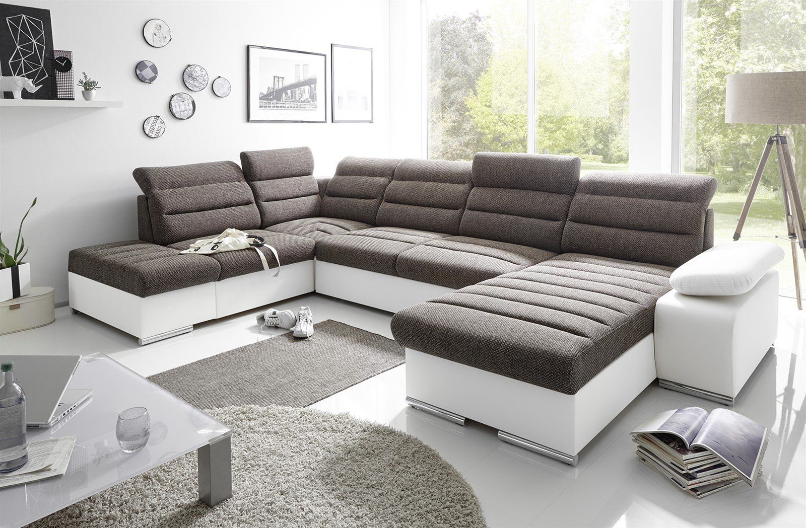 Wunderbar Couch Mit Ottomane Bilder