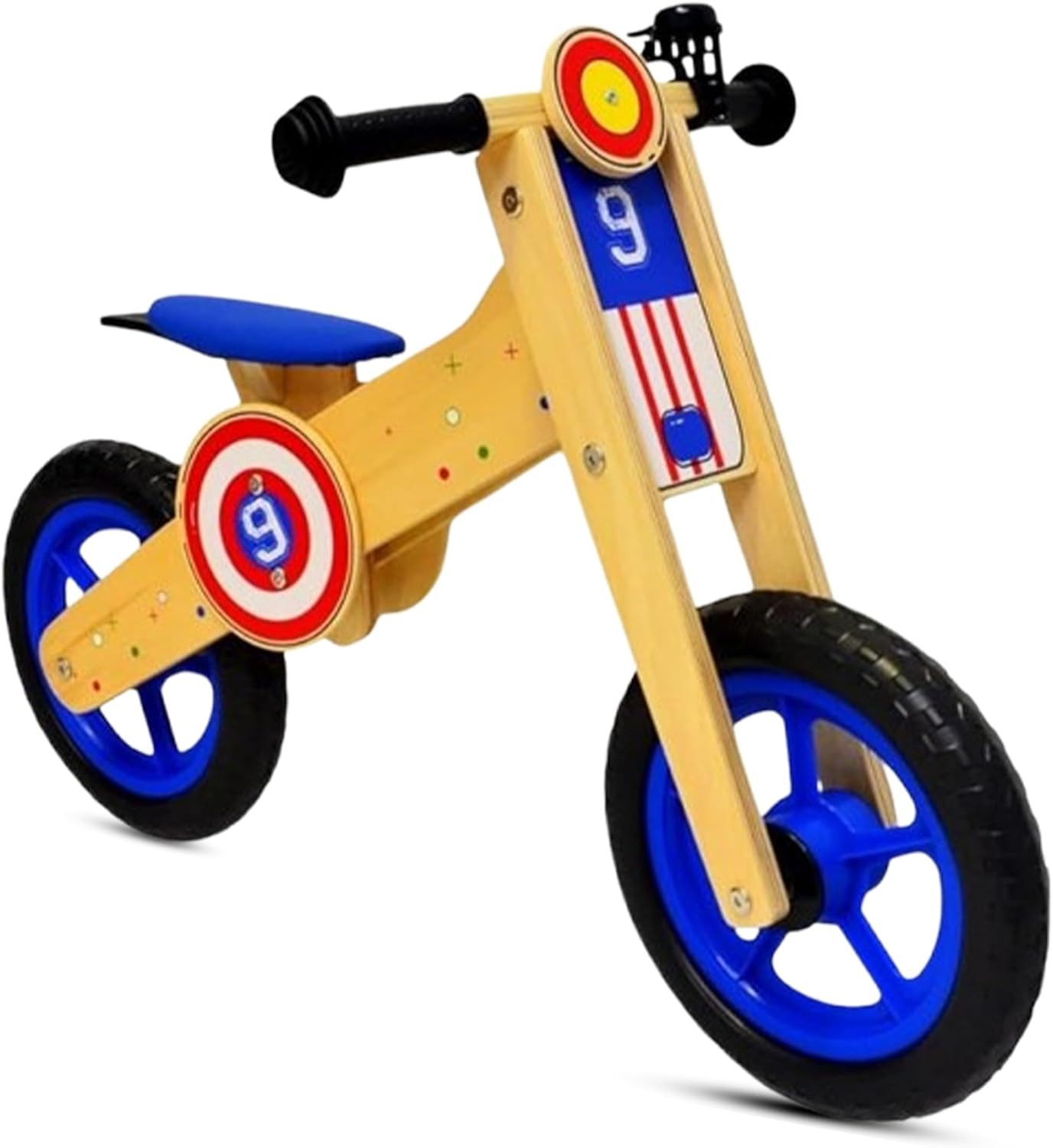 Best for Kids Laufrad Best For Kids 12" Kinder-Laufrad aus Holz – Training und Fahrspaß