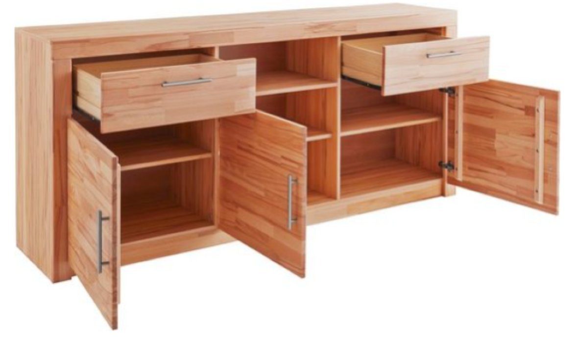Anrichte Kommode Anrichte Sideboard Kernbuche - (1418)