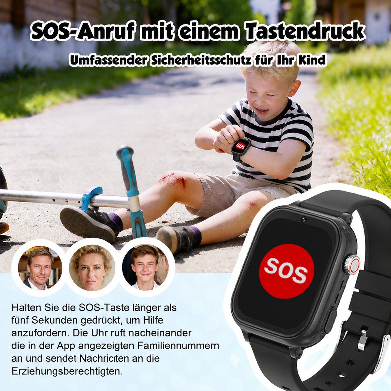 Vashoy 2026 Kinderuhr T53Neue Smartwatch Kinder mit GPS, Kameras, Smartwatch (5 cm/1.83 Zoll, Android/4G (LTE) 4G Telefonfunktionen Smartwatch, 7-tlg., Schulmodus,Geschenke für Kinder im Alter von 5 bis 16 Jahren