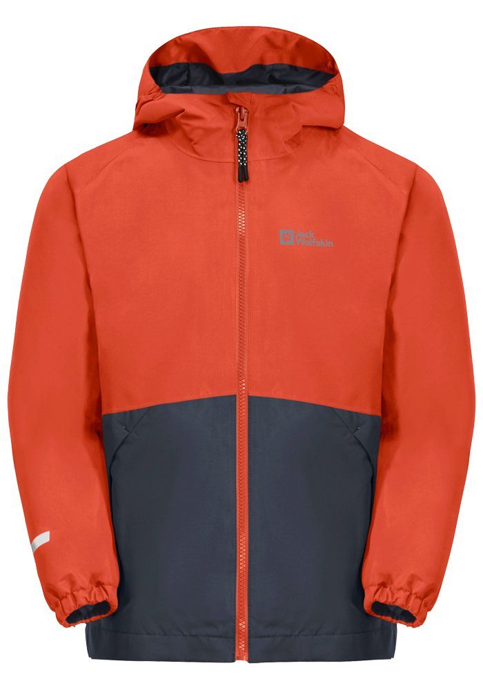 Jack Wolfskin 3-in-1-Funktionsjacke 3IN1 JACKET K ICELAND carnelian