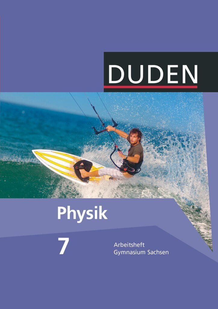 Schulbuch Duden Physik - Gymnasium Sachsen - 7. Schuljahr Arbeitsheft Lothar Meyer, Barbara Gau