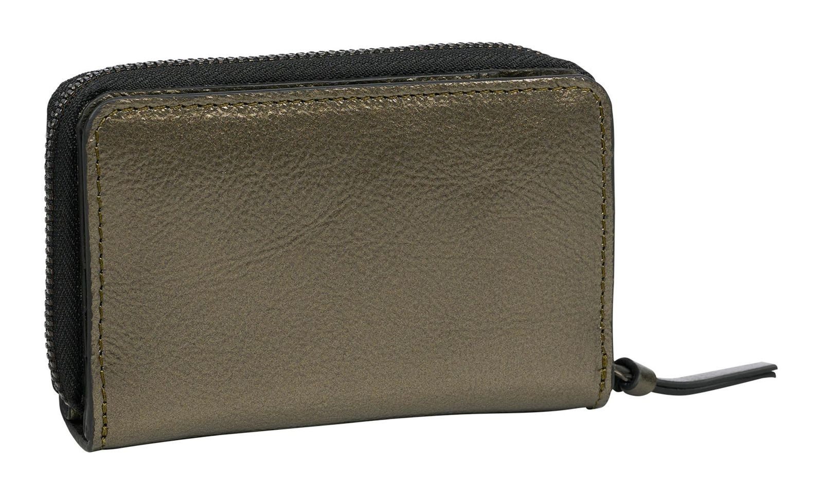 Burkely Geldbörse Double Flap Wallet, aus echtem Leder mit RFID-Blocker Schutz