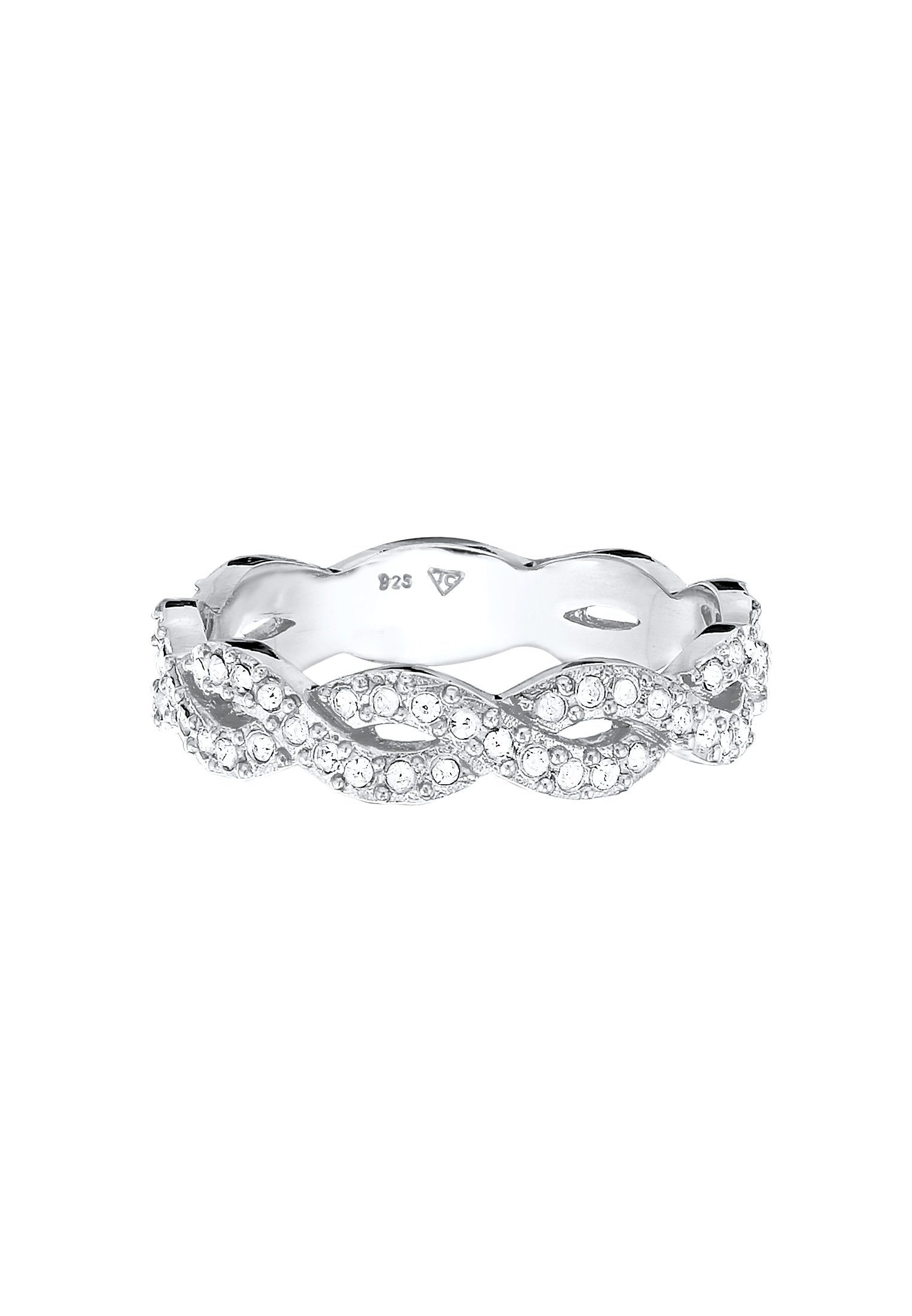 Elli Fingerring Infinity Kristalle Unendlichkeit Liebe günstig online kaufen