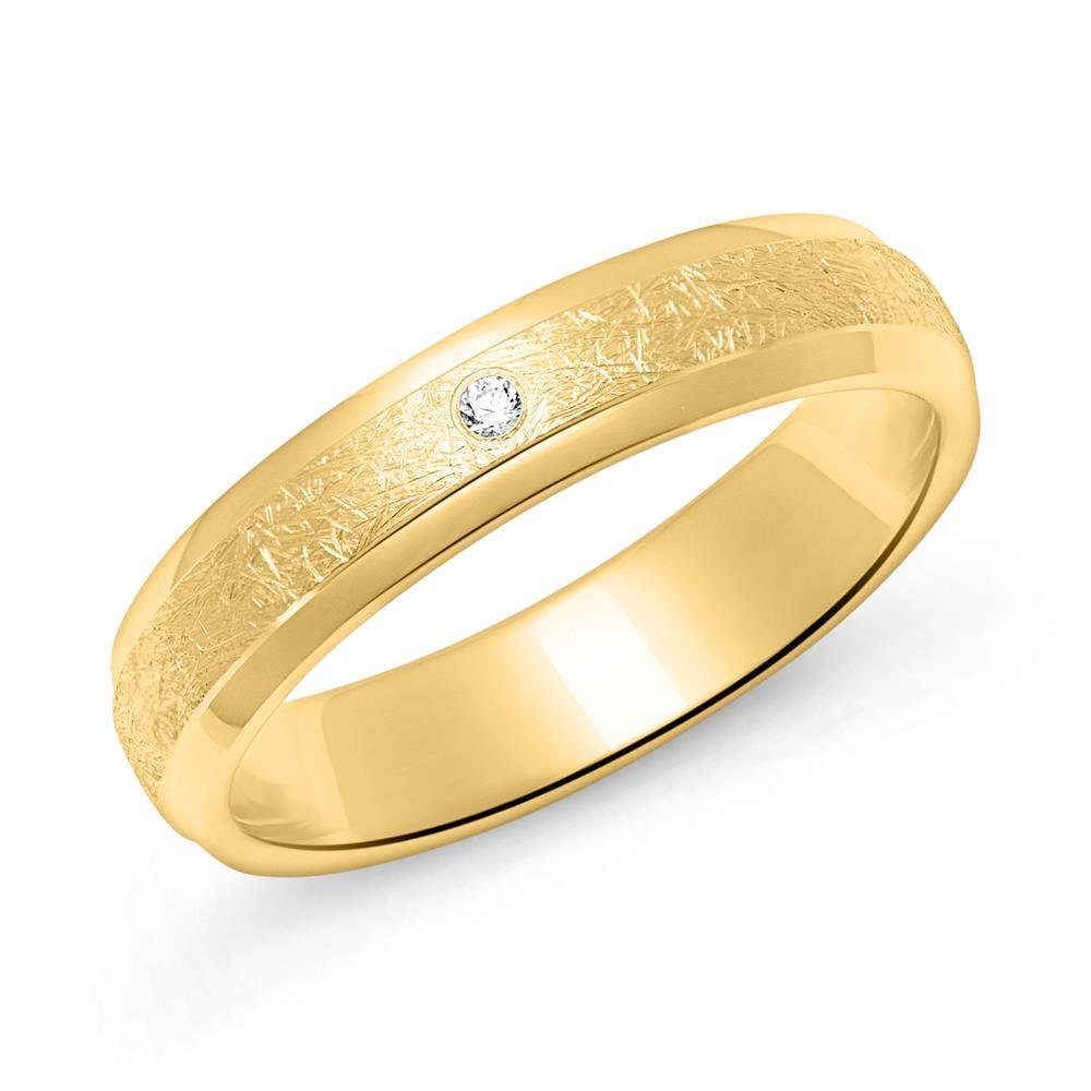 Unique Silberring Ring für Damen aus vergoldetem Sterlingsilber von Unique günstig online kaufen