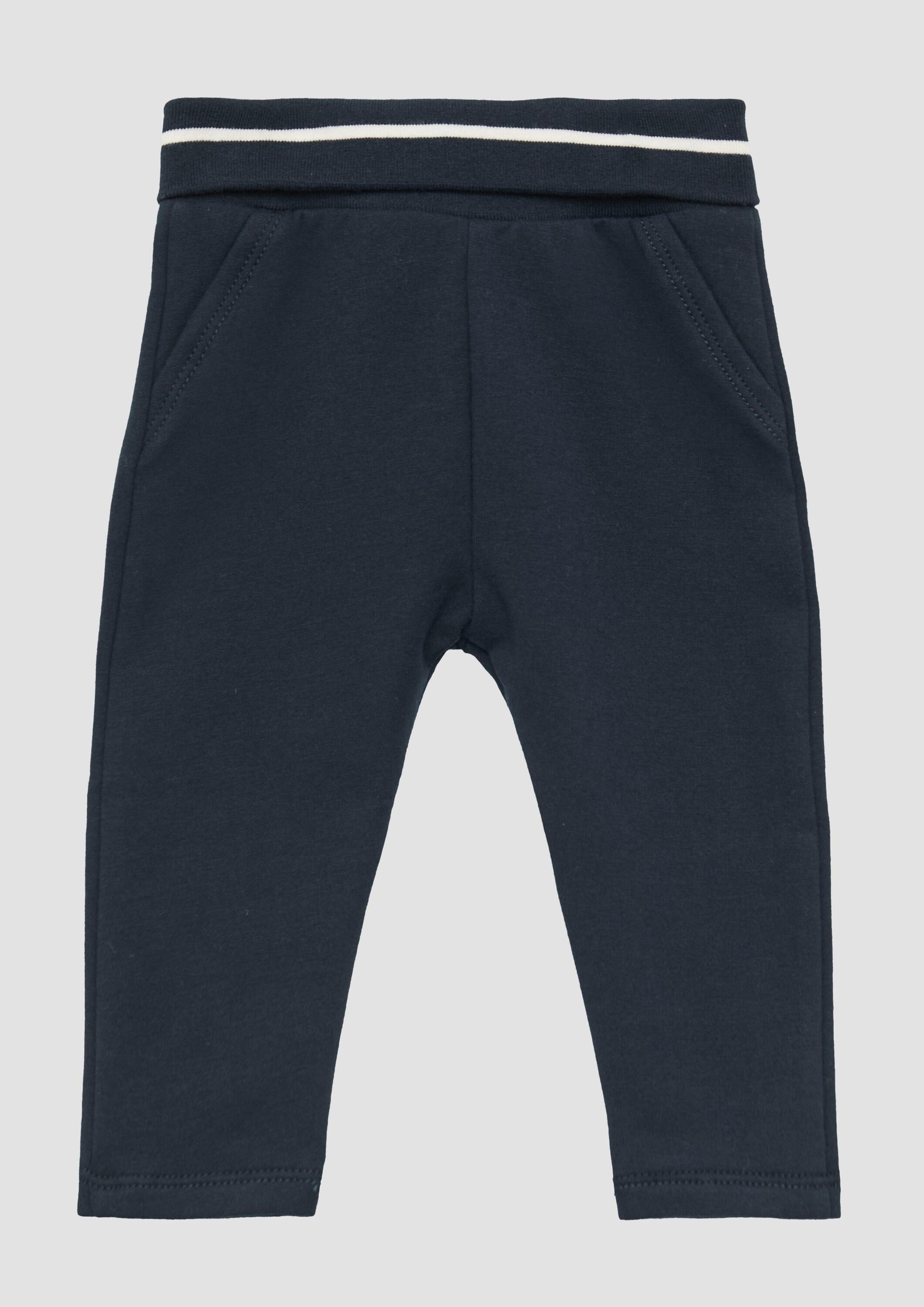 s.Oliver Leggings Leggings Wärmende Jogginghose mit Umschlagbund