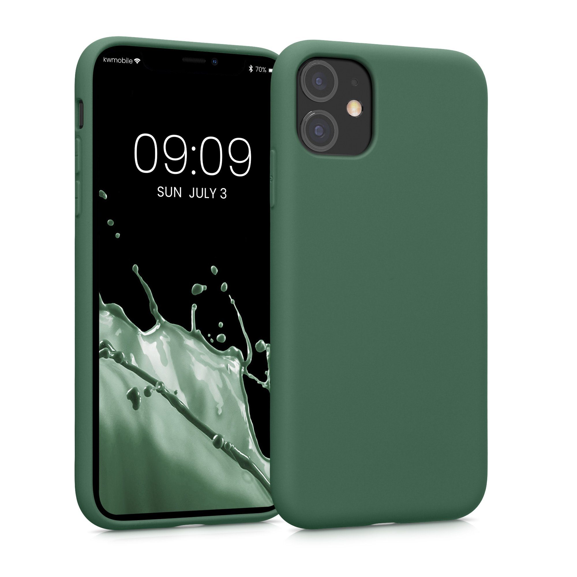 kwmobile Handyhülle Slim Case für Apple iPhone 11, Hülle Silikon Handy - Handyhülle gummiert