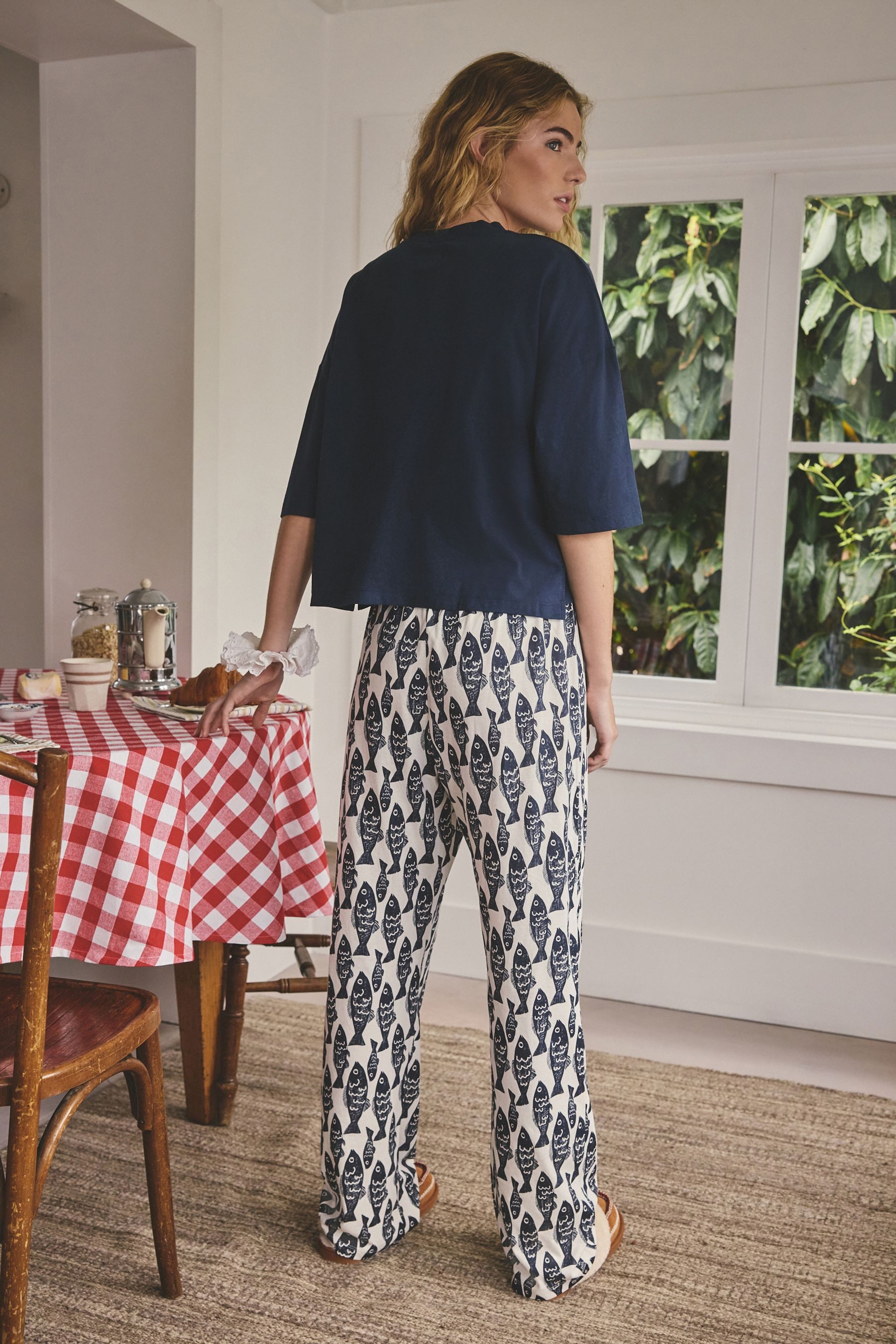 Next Pyjama Kurzärmeliger Baumwoll-Pyjama (2 tlg) günstig online kaufen