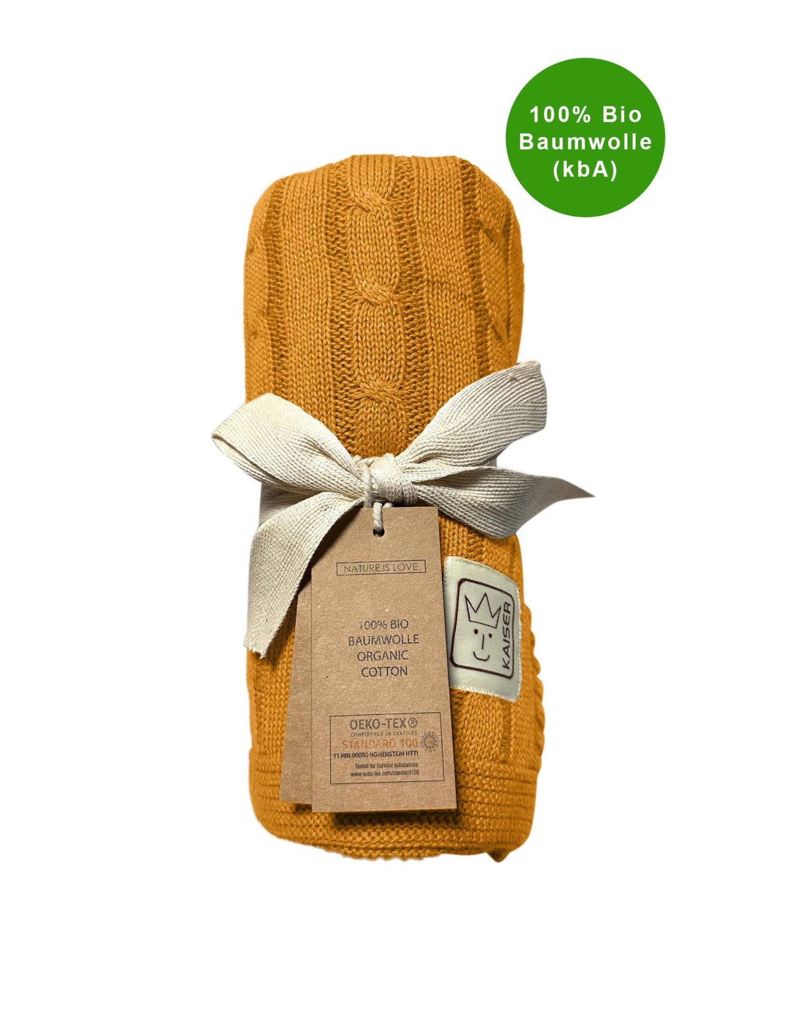 Babydecke Cable Knitt Babydecke Strick, Kaiser günstig online kaufen