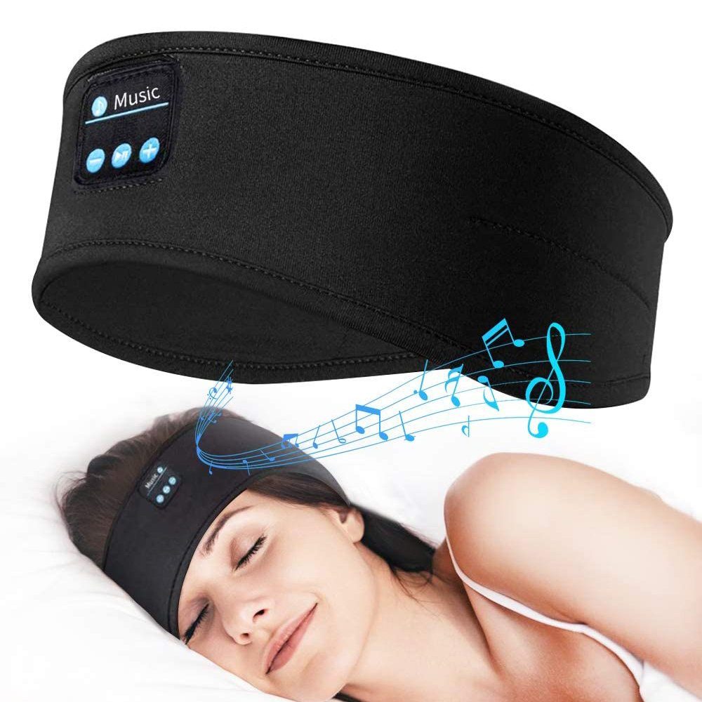 Jormftte Schlafkopfhörer, Bluetooth-Kopfhörer Stirnband kabellose