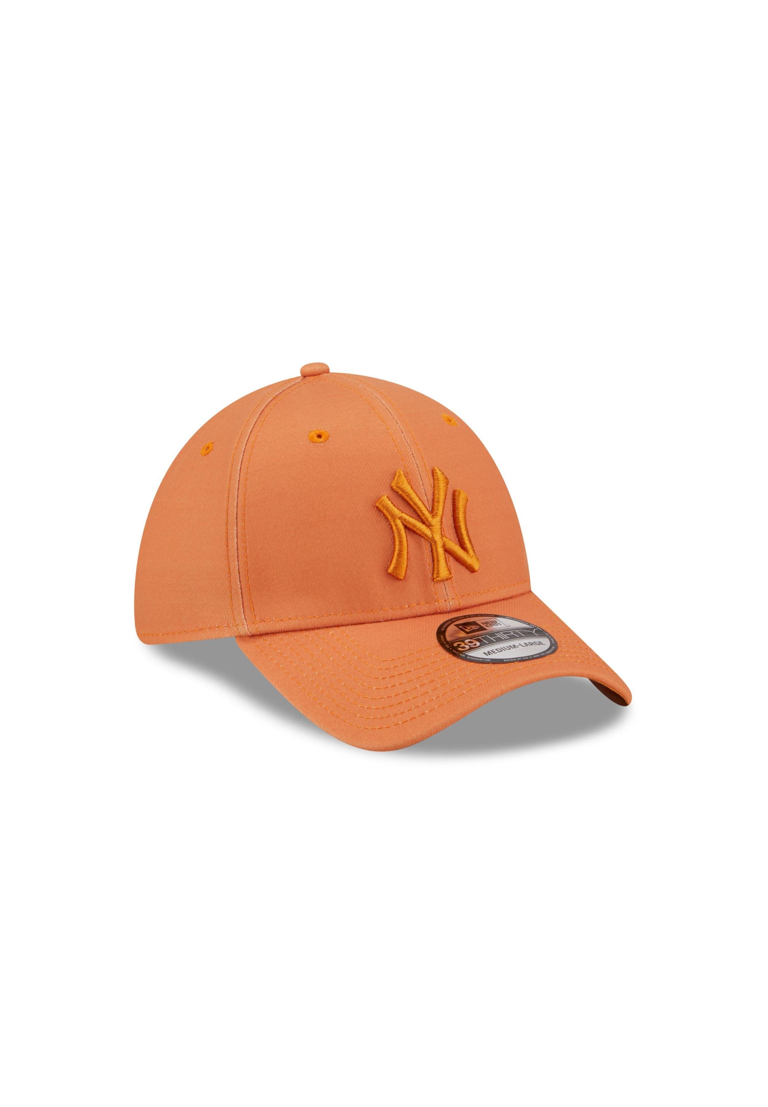 New Era Flex Cap New York Yankees MLB League Essential Tonal Orange 39Thirty Stretch Ca (1-St)