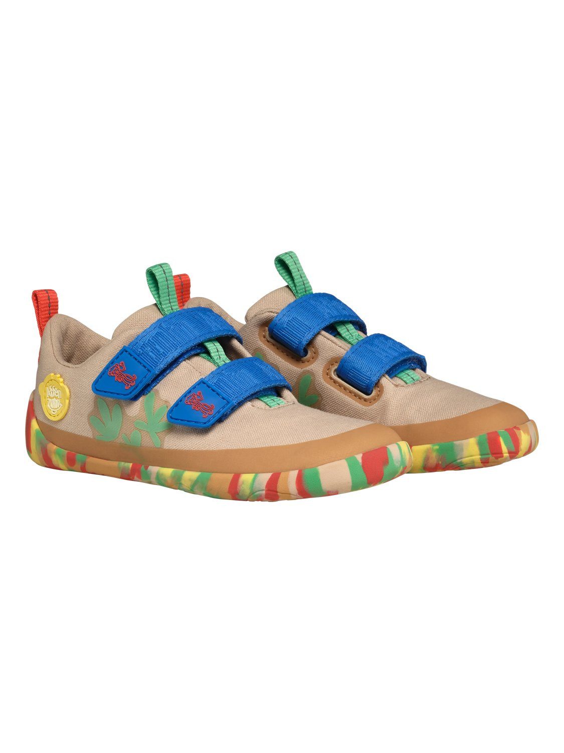 Affenzahn Baumwolle Lucky Sneaker nach Barfußschuhprinzip