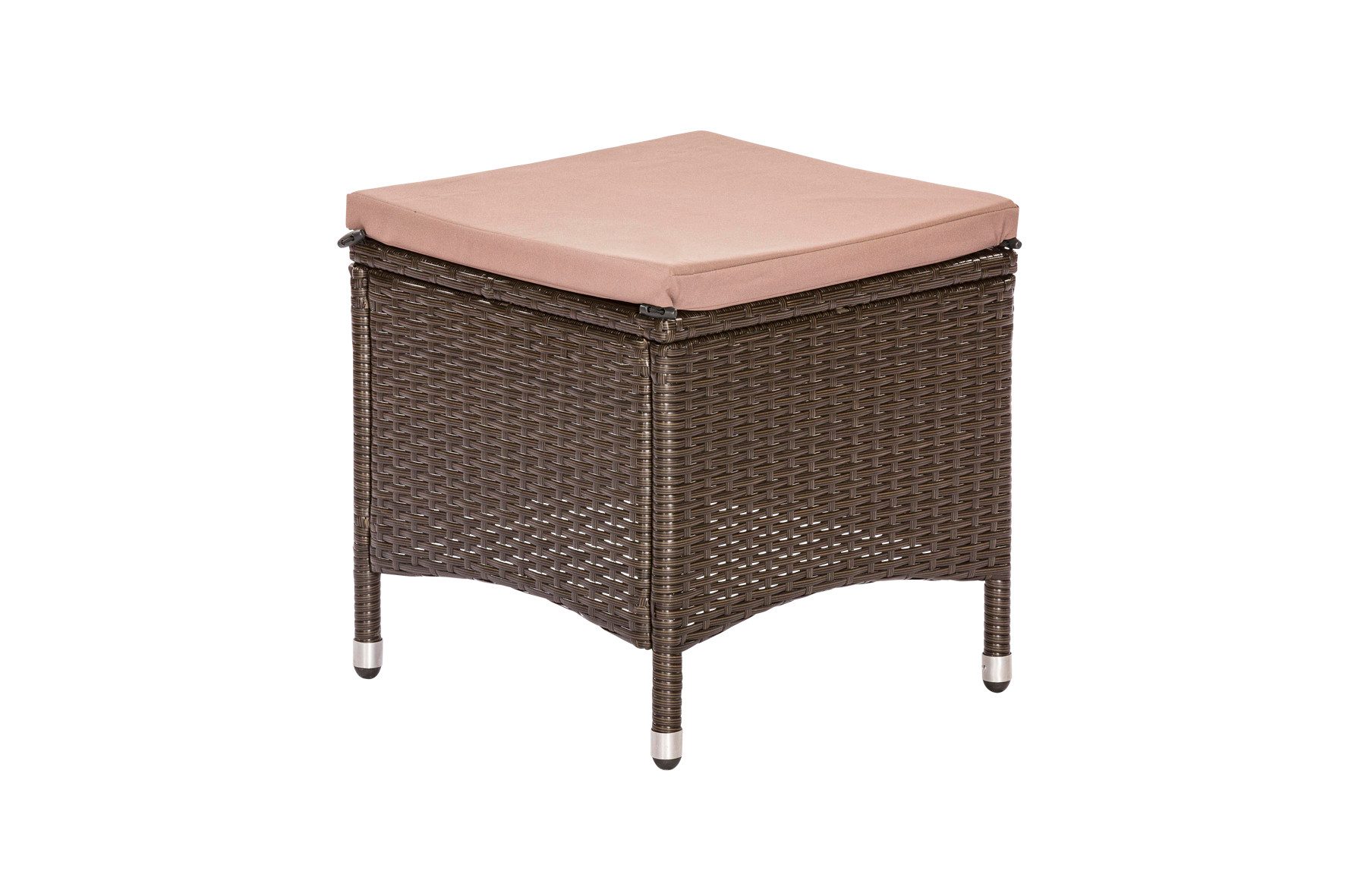 MERXX Gartenlounge-Hocker MONACO (1 St), 45x45x45cm, günstig online kaufen